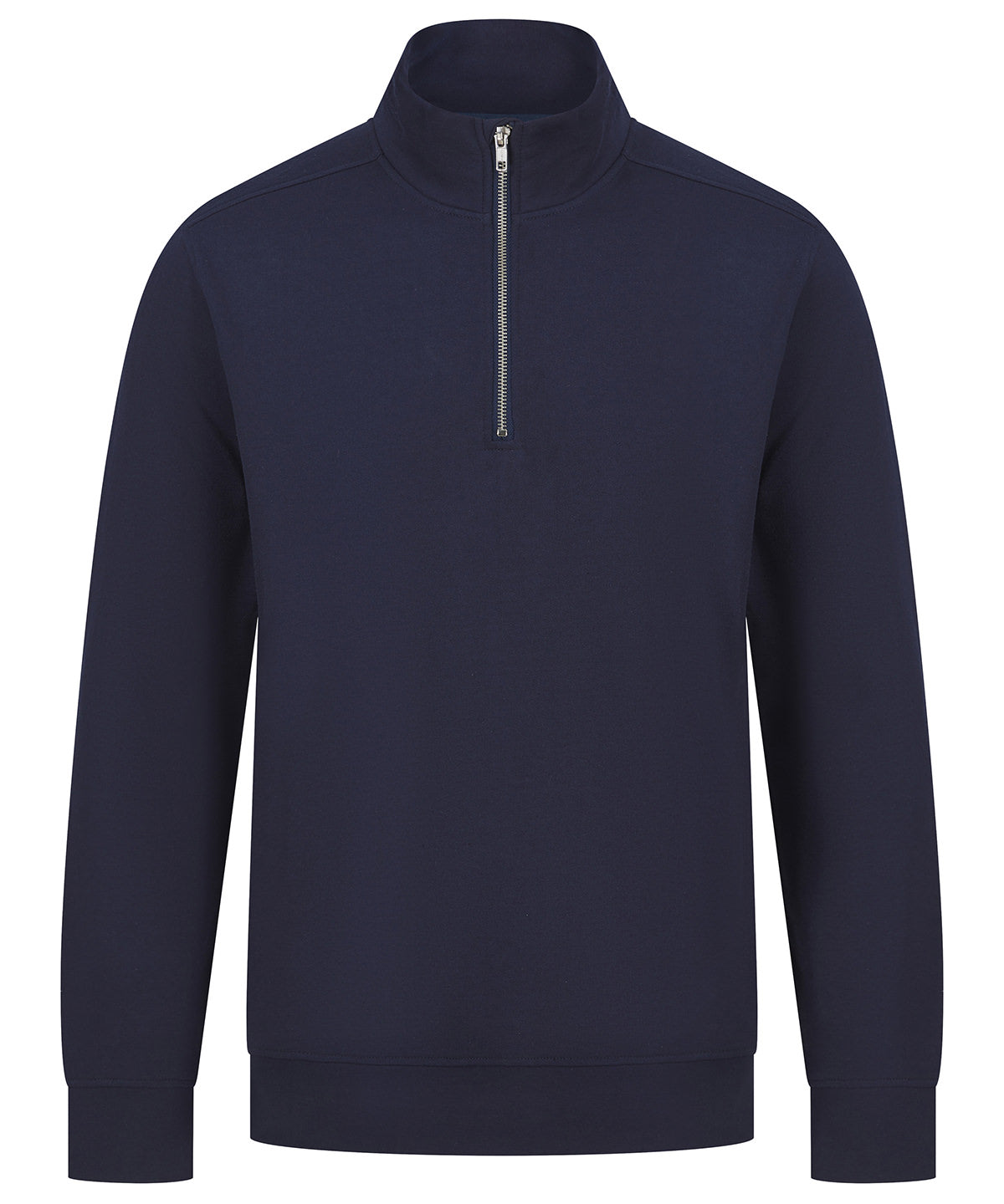 Unisex sustainable ¼-zip sweatshirt - Navy