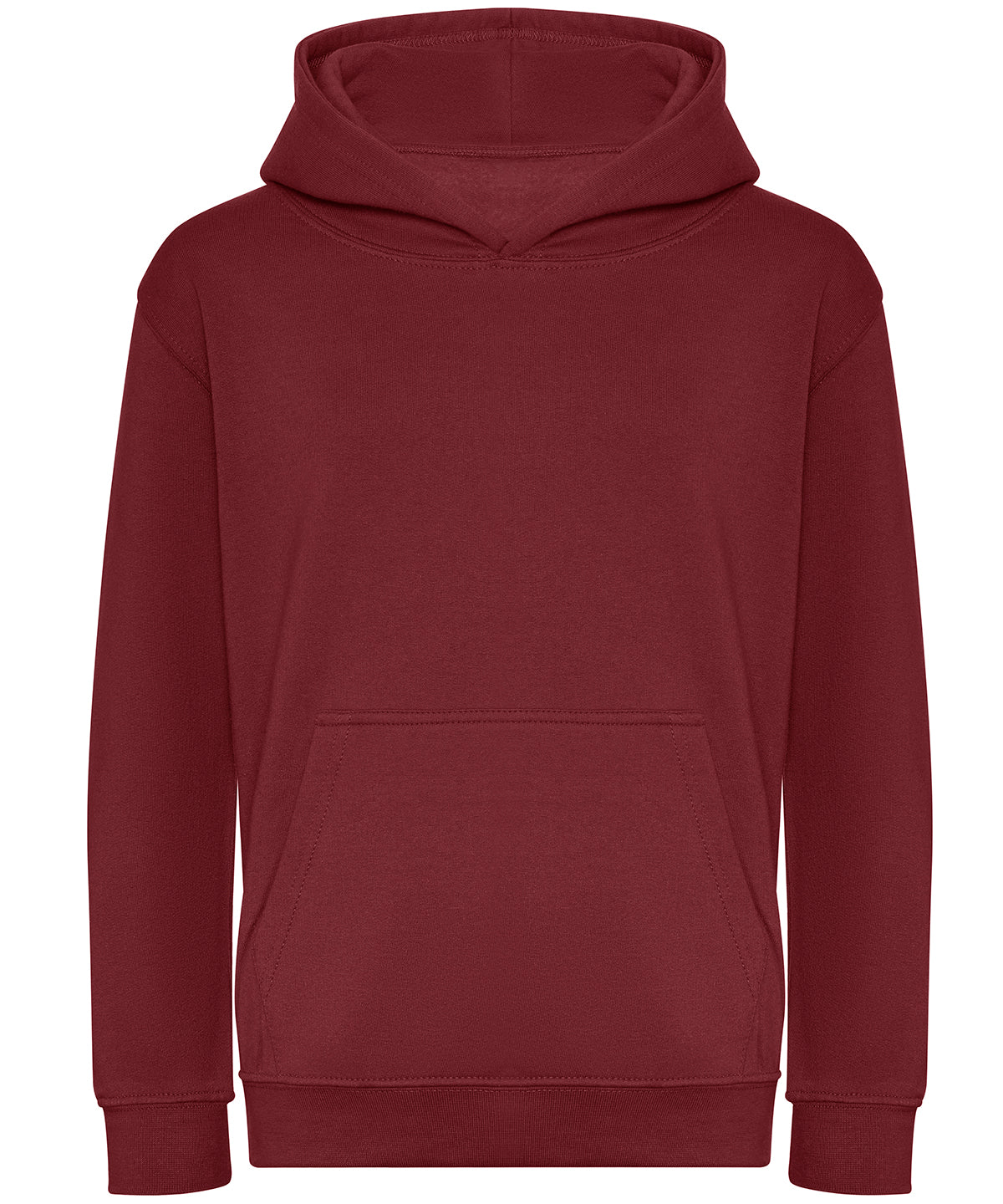 Kids organic hoodie - Burgundy