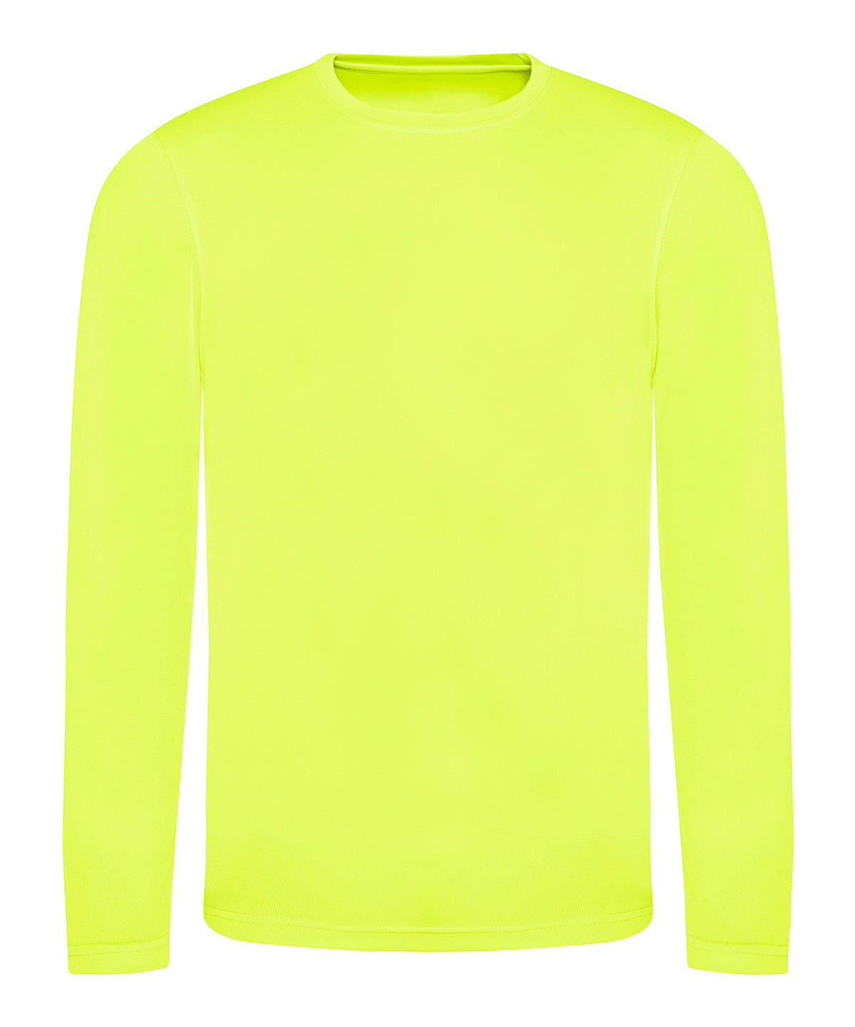 Long sleeve cool T - Electric Yellow