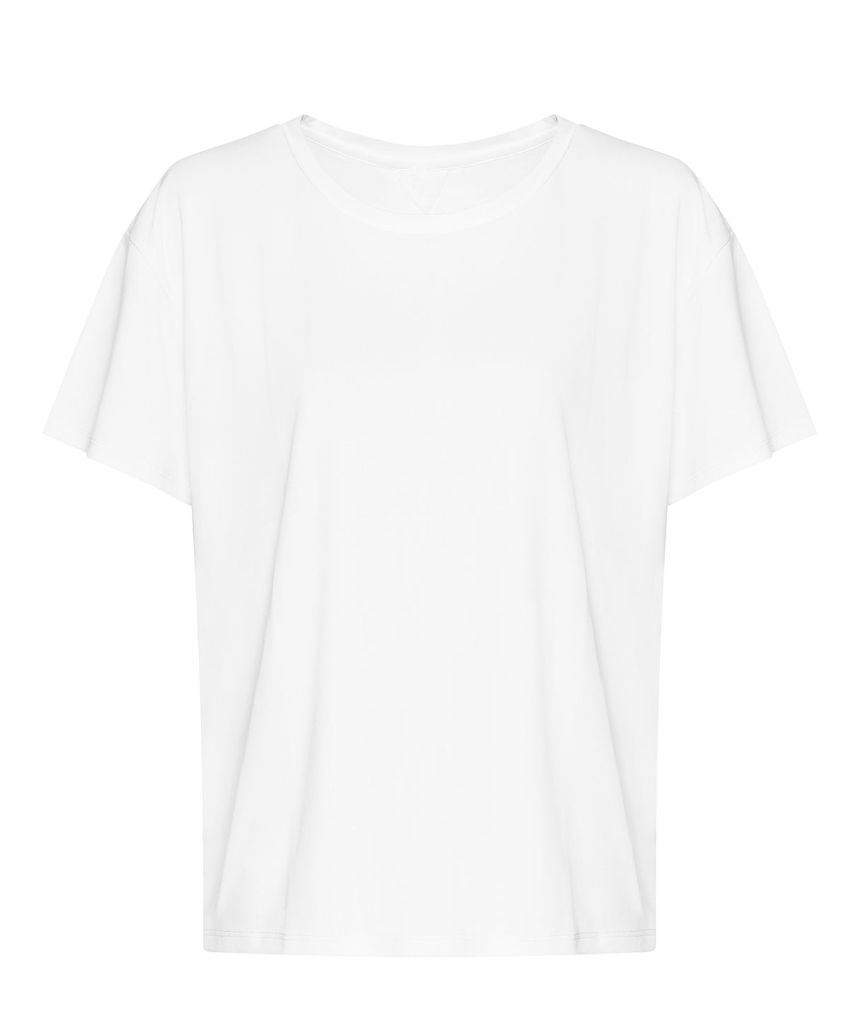 Women’s open back T - White