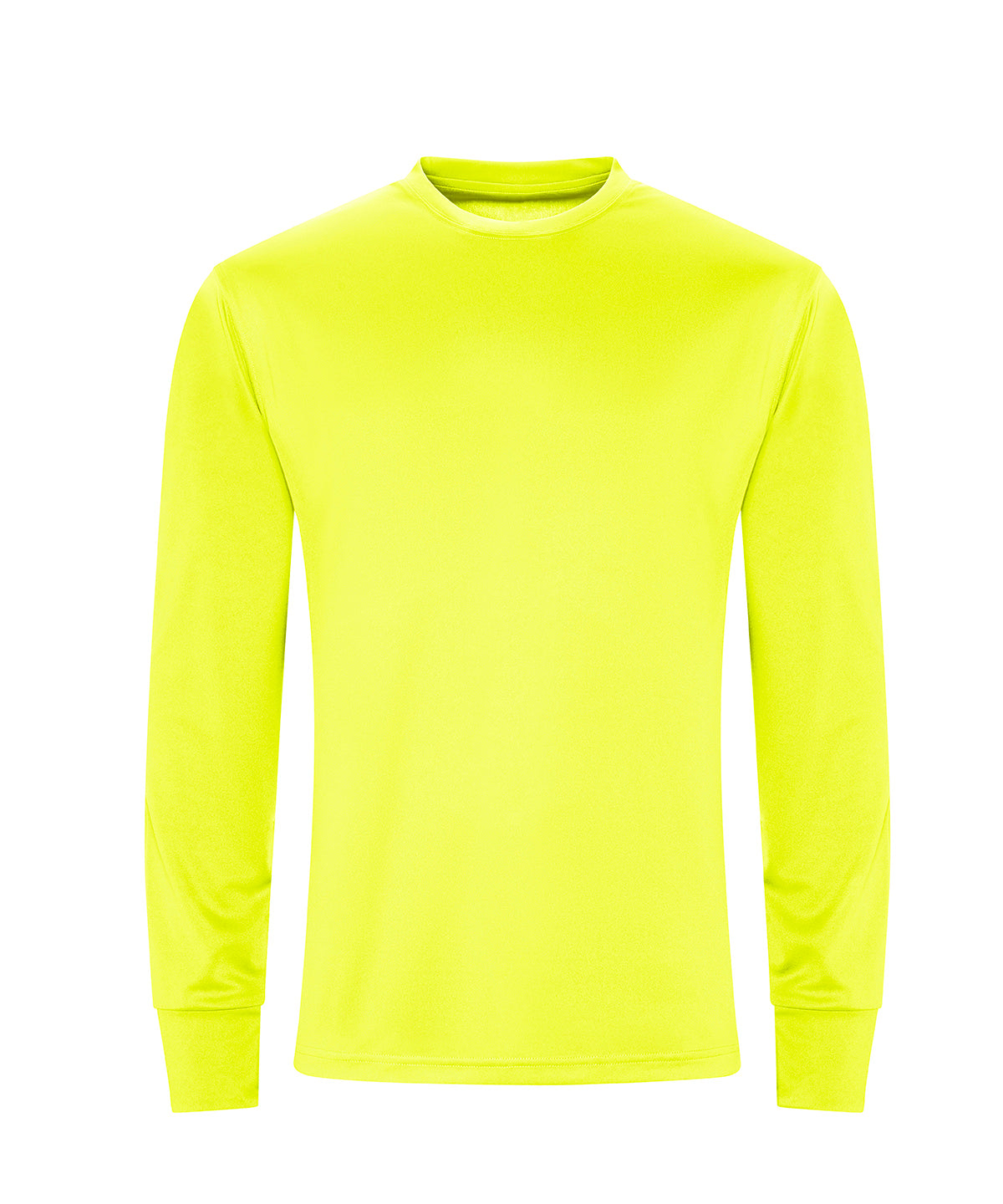 Long sleeve active T - Electric Yellow