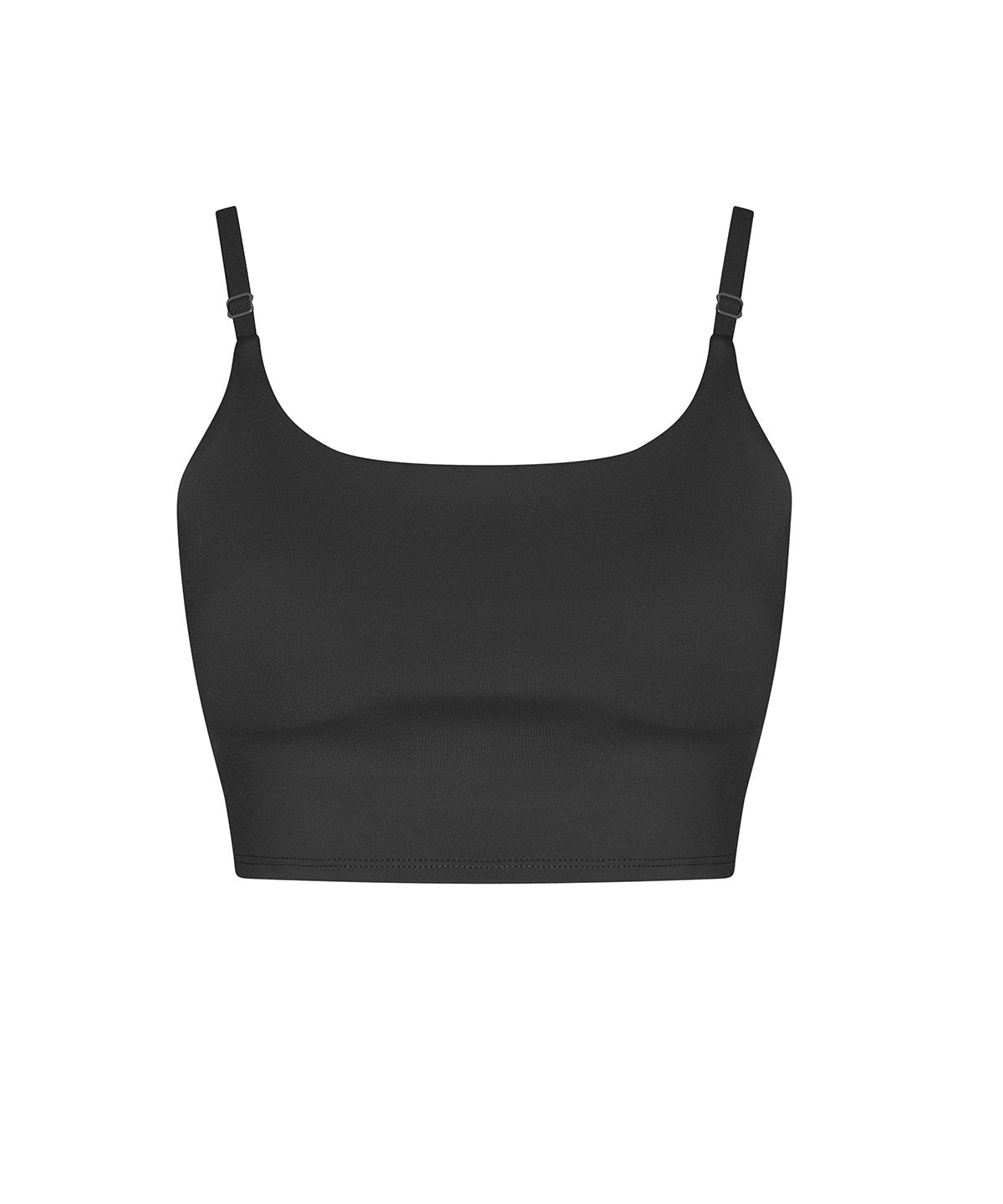 Women’s recycled tech sports bra - Jet Black