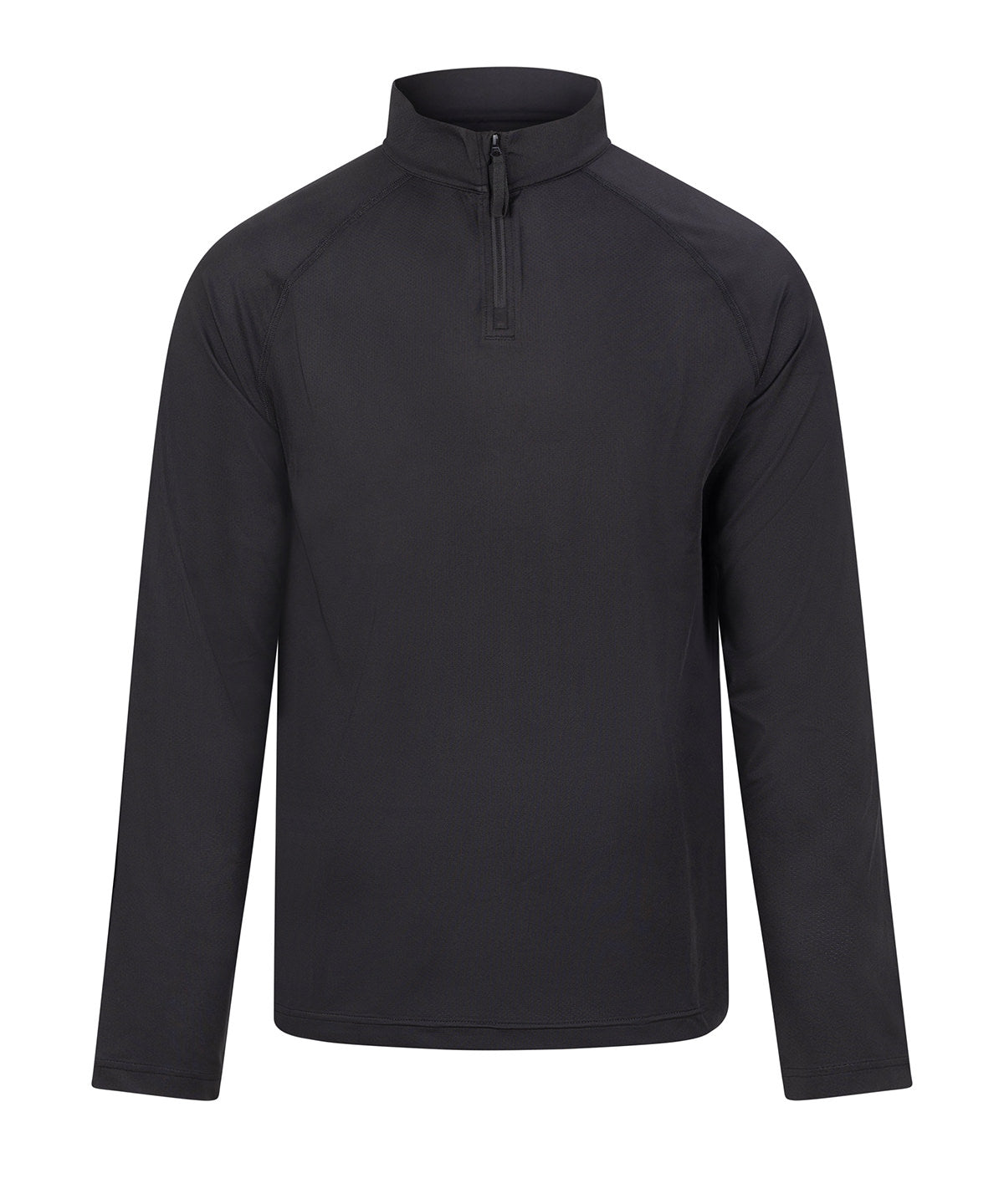 Lightweight active 1/4-zip - Jet Black