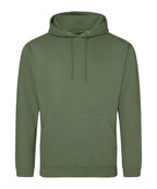 College hoodie - Earthy Green