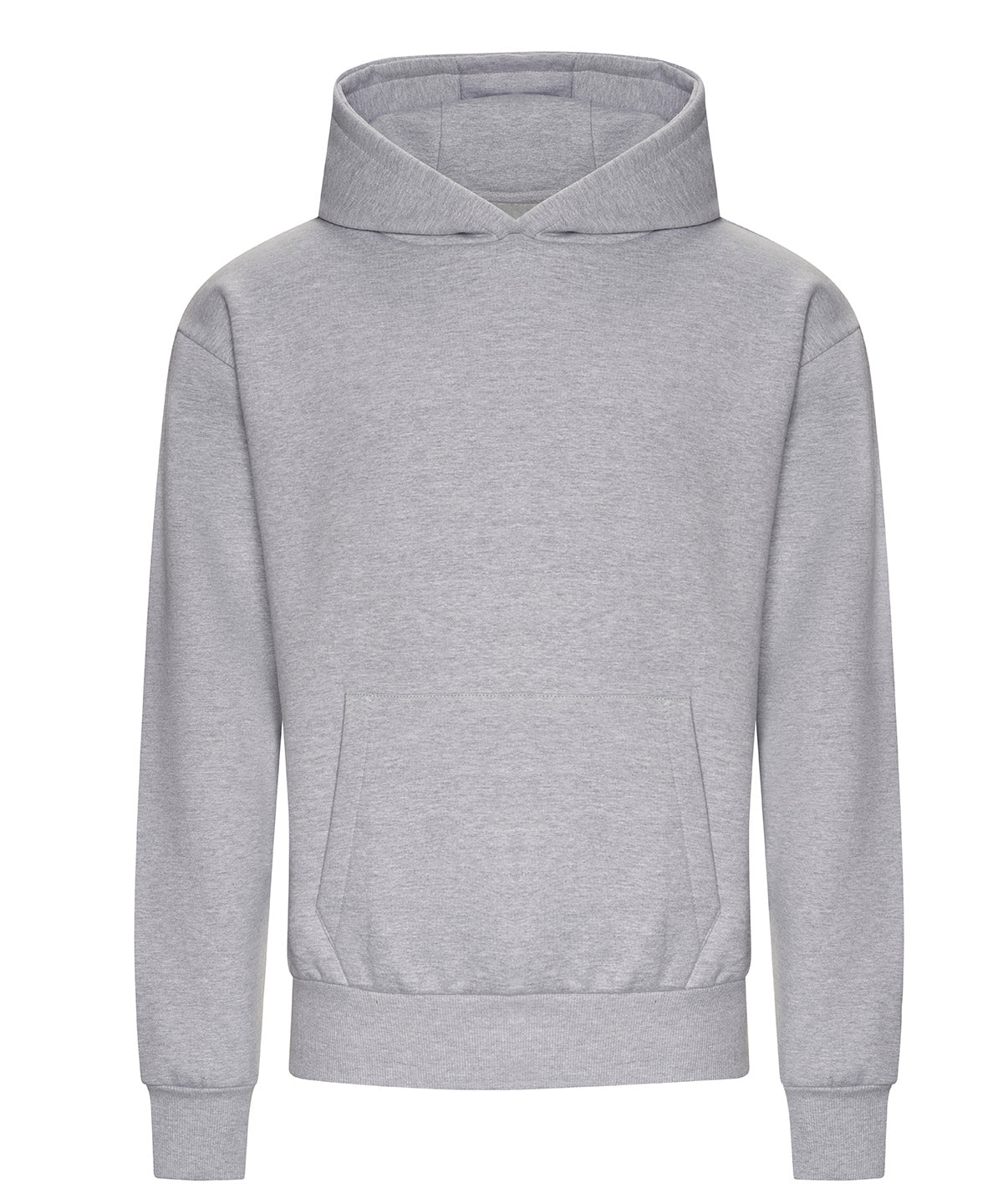 Signature heavyweight hoodie - Heather Grey