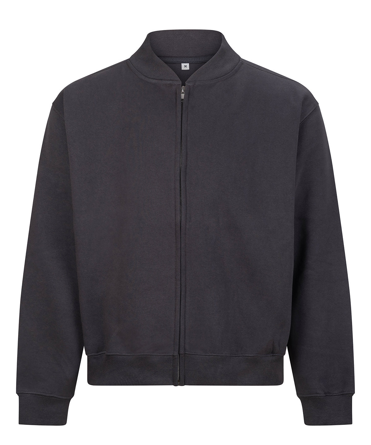 Signature heavyweight bomber sweat - Solid Charcoal