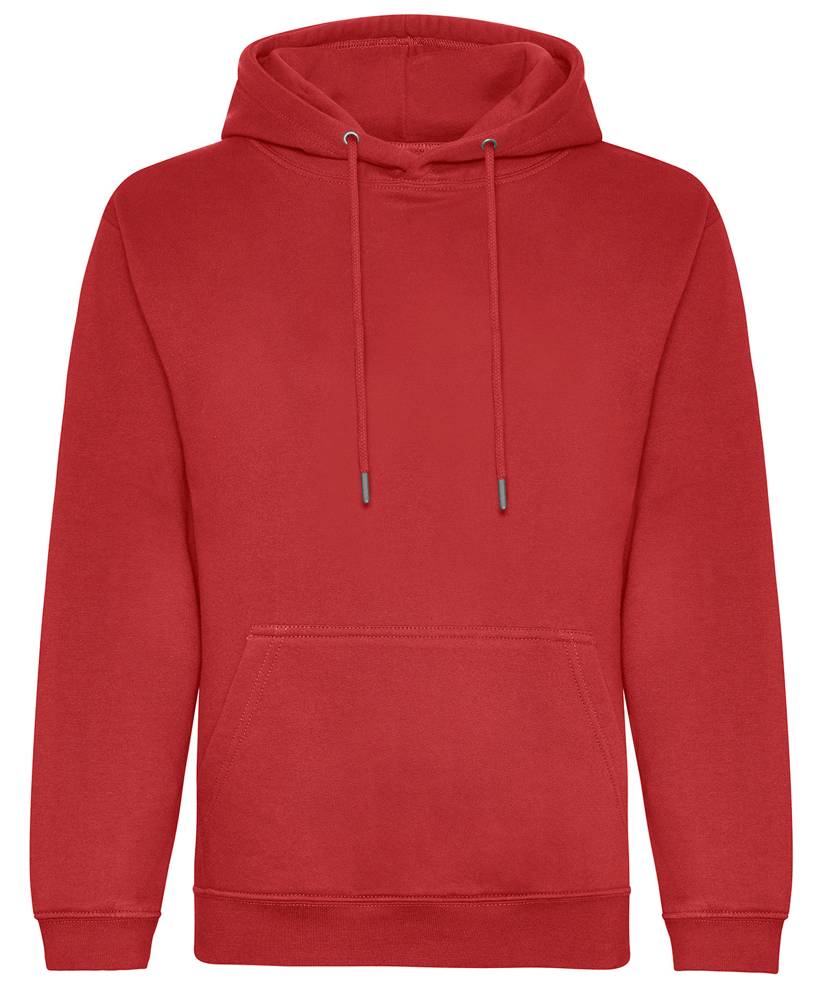 Organic hoodie - Fire Red