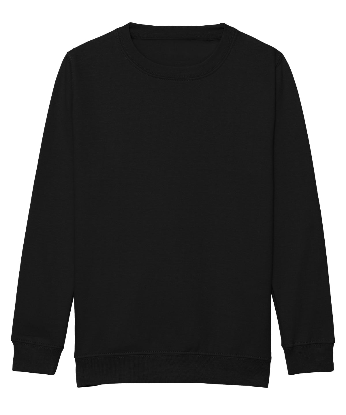 Kids AWDis sweatshirt - Deep Black