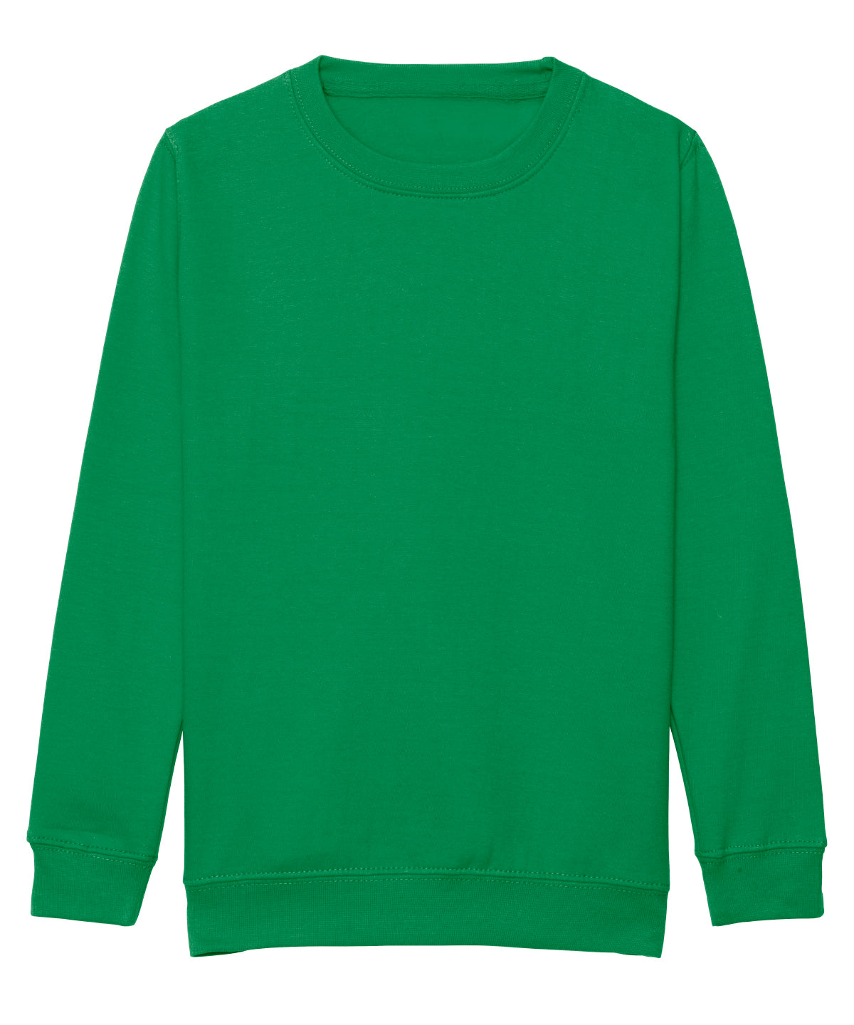Kids AWDis sweatshirt - Kelly Green