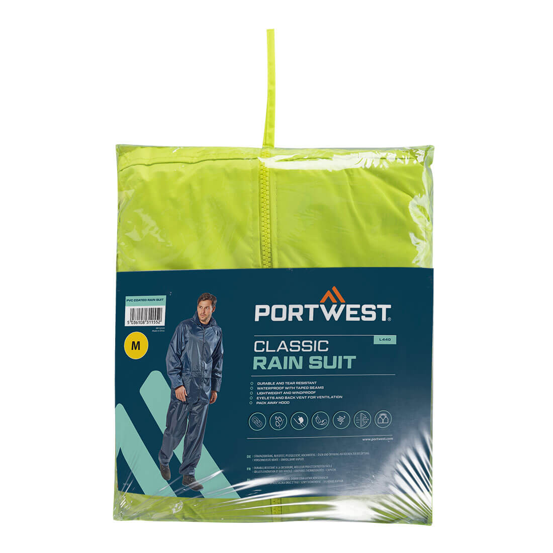 Essentials Rainsuit (2 Piece Suit) - Yellow