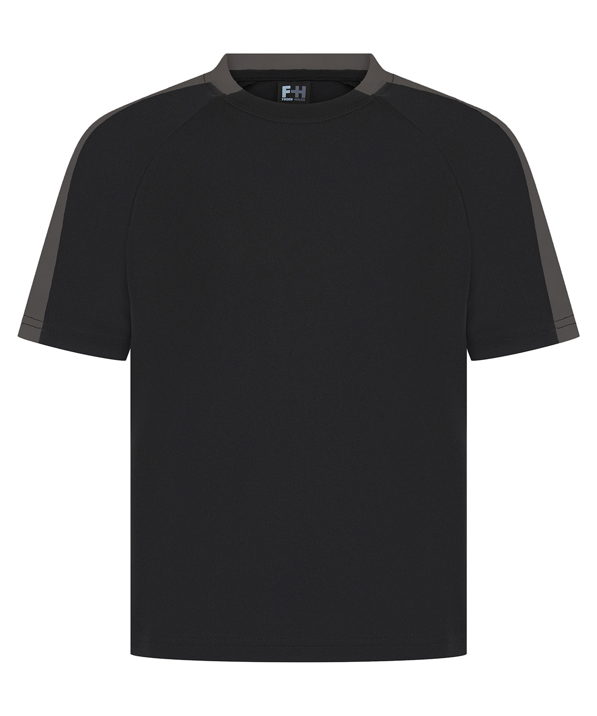 Kids team t-shirt - Black/Gunmetal