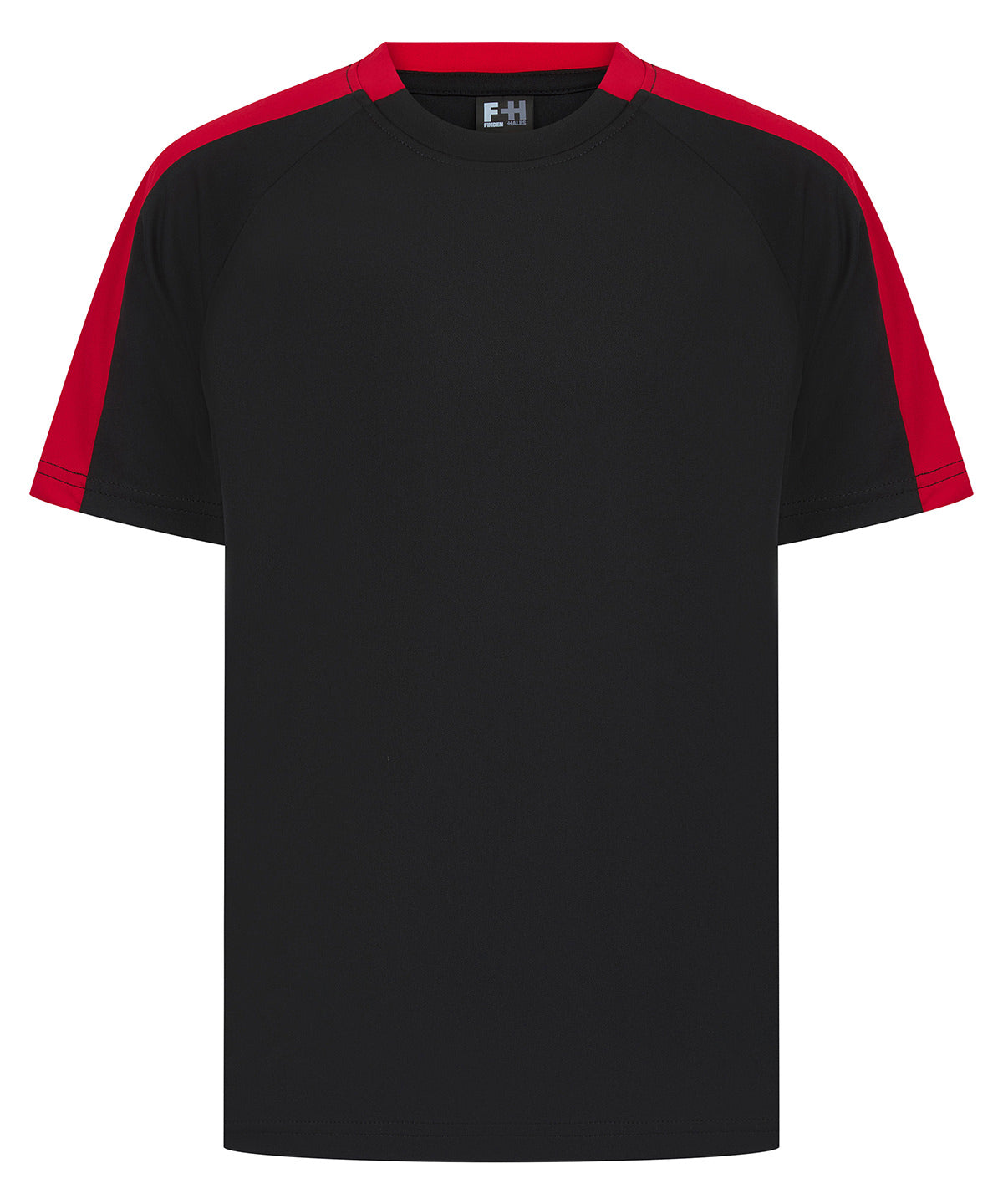 Kids team t-shirt - Black/Red