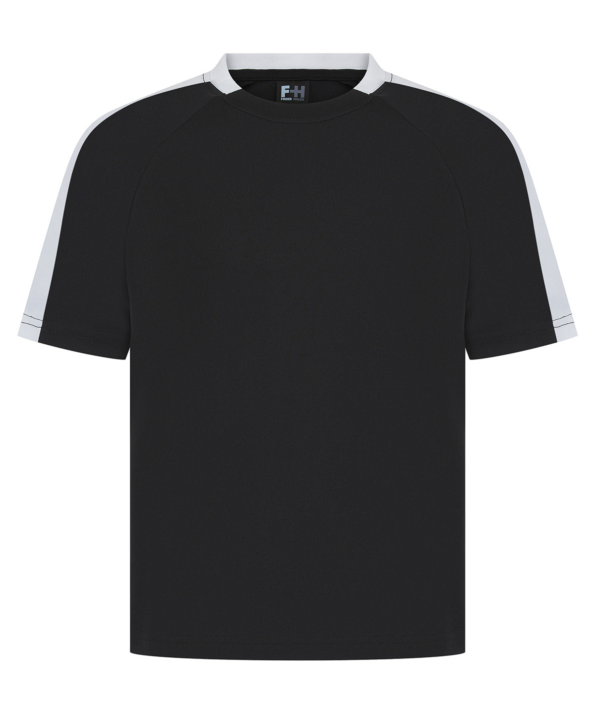 Kids team t-shirt - Black/White