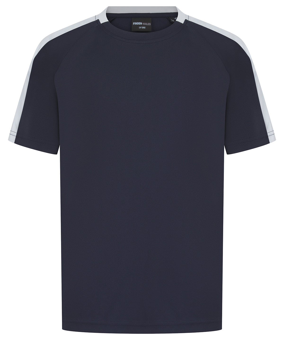 Kids team t-shirt - Navy/White