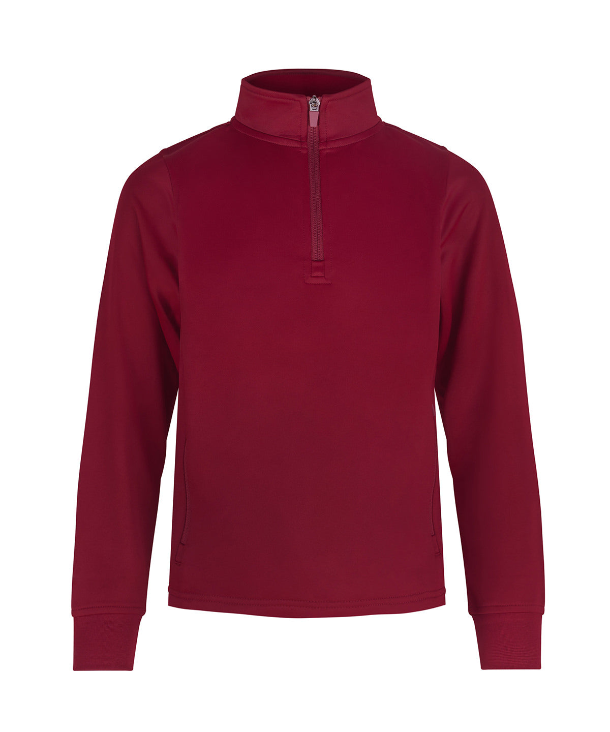 Kids ¼-tracksuit top - Burgundy