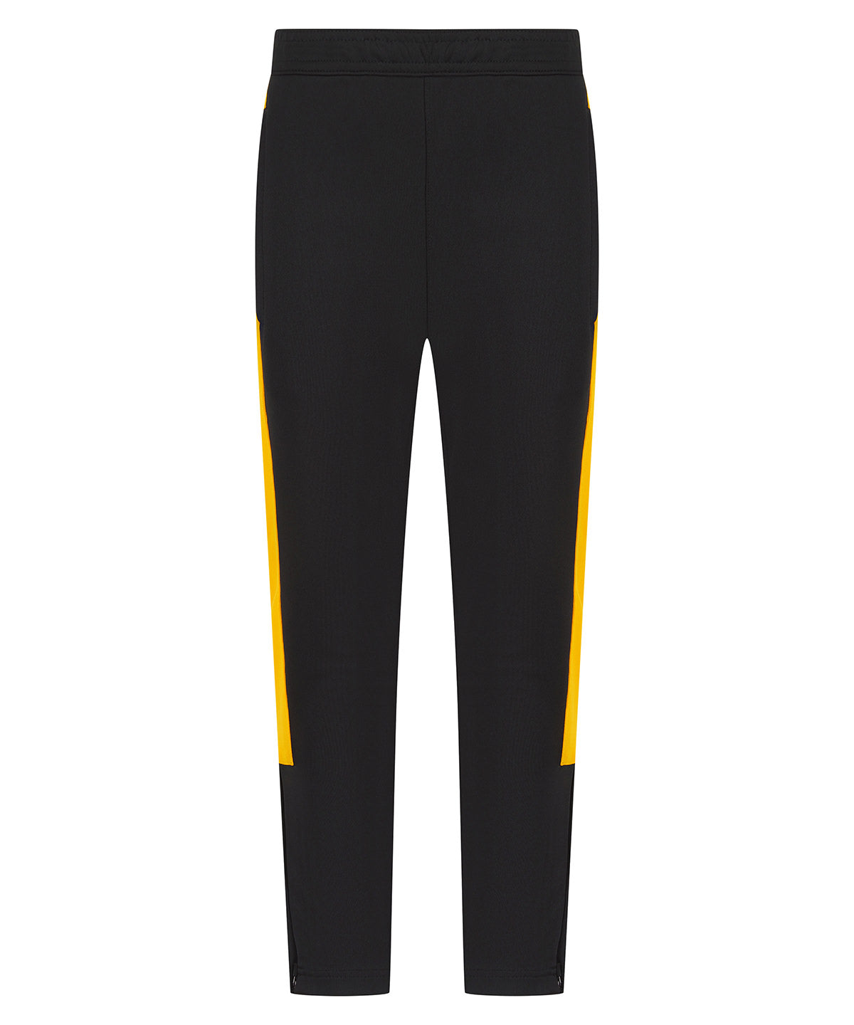 Knitted tracksuit pants - Black/Gold