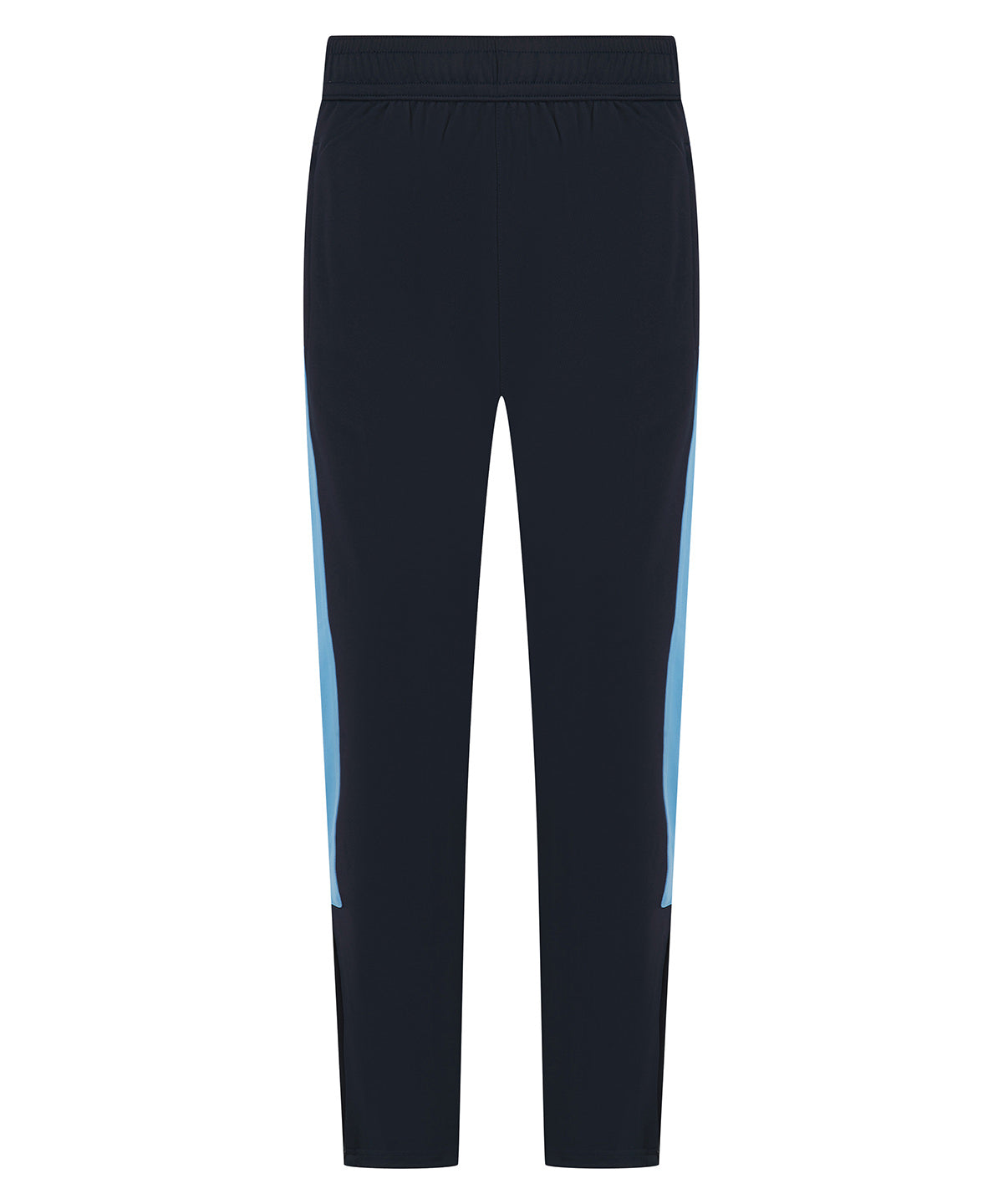 Knitted tracksuit pants - Navy/Sky