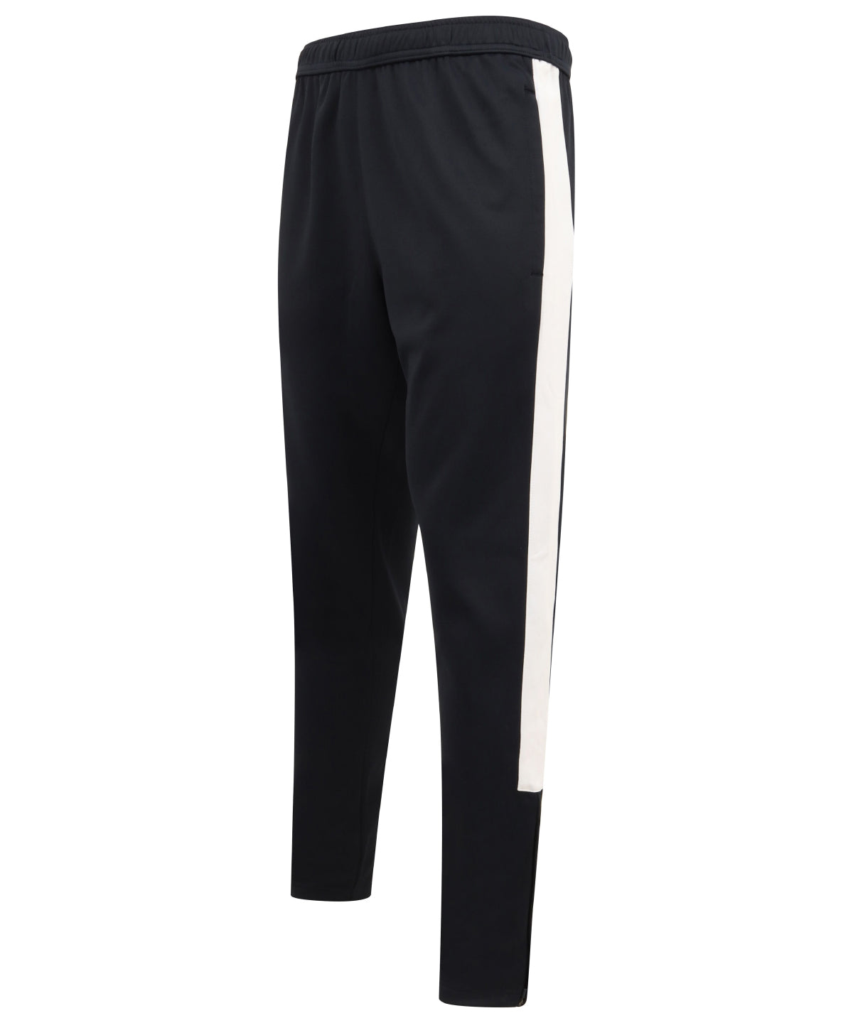 Knitted tracksuit pants - Navy/White