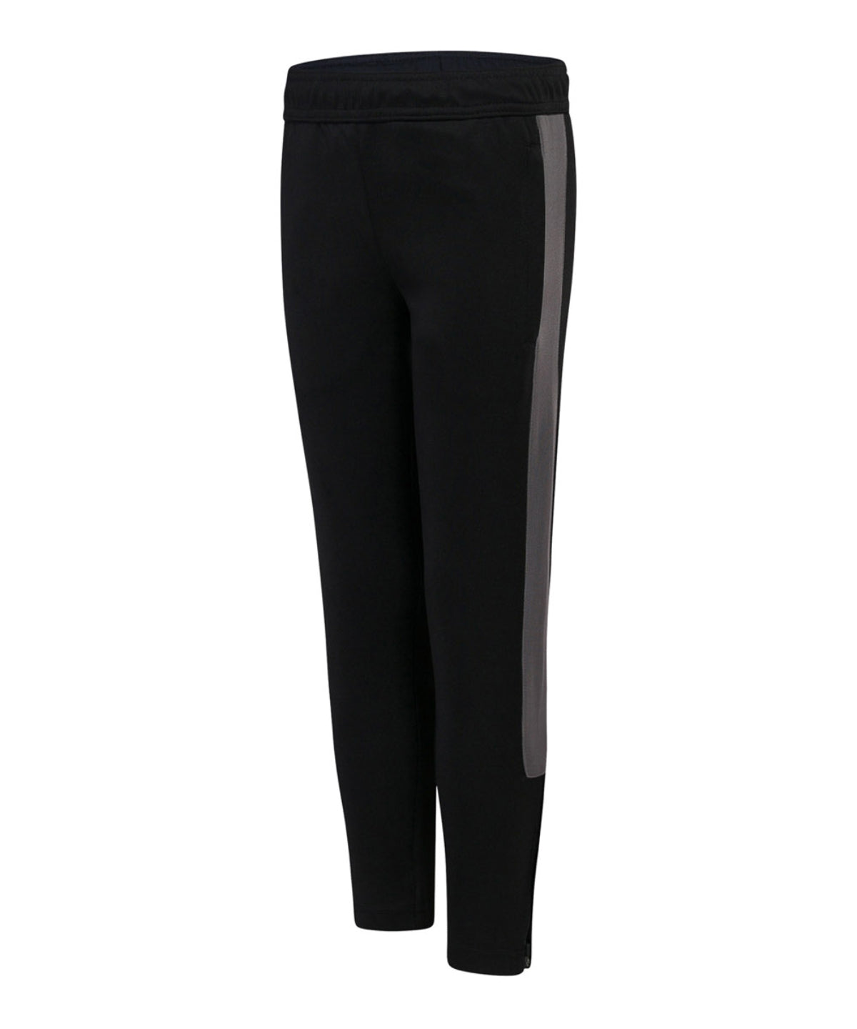 Kids knitted tracksuit pants - Black/Gunmetal Grey