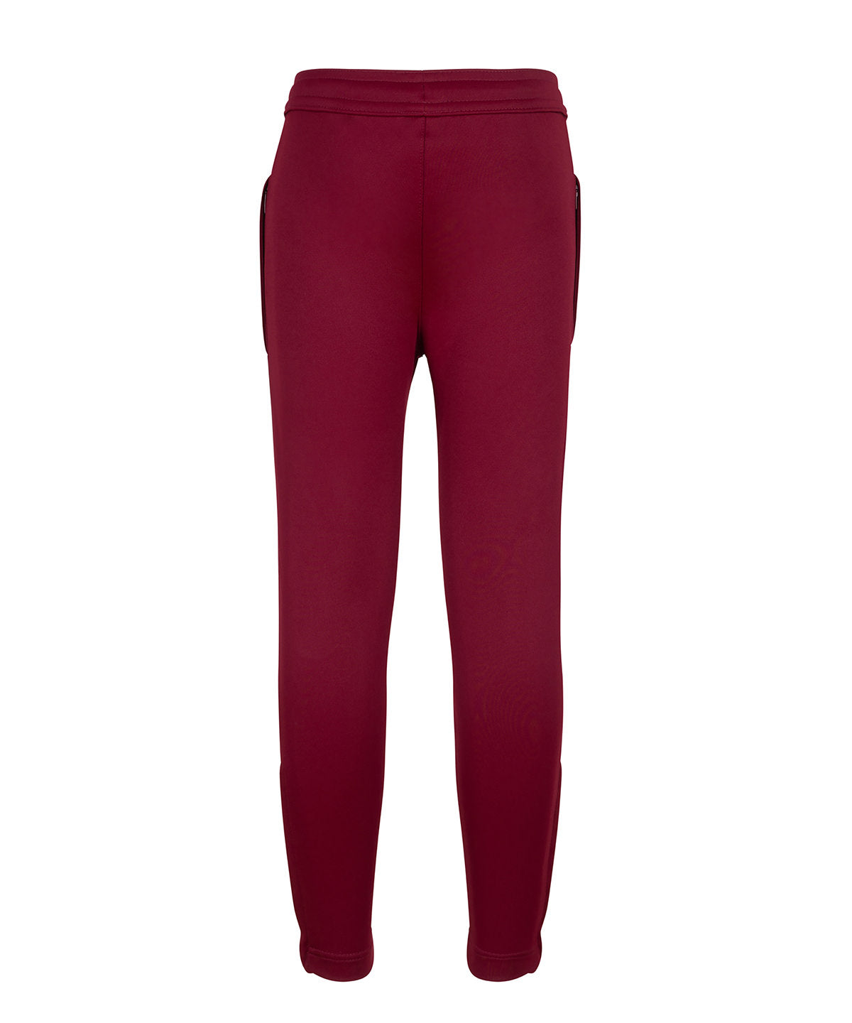 Kids knitted tracksuit pants - Burgundy