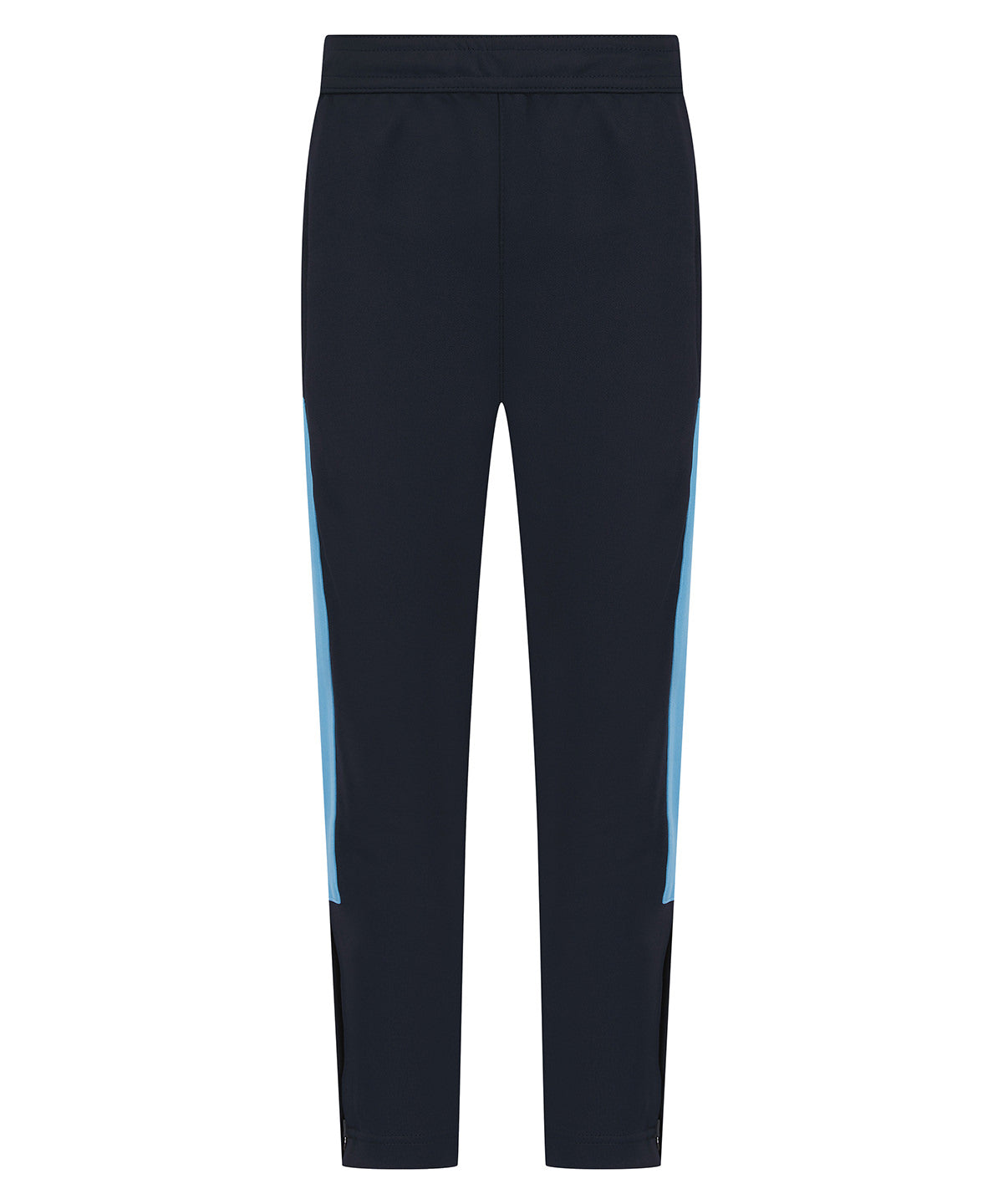 Kids knitted tracksuit pants - Navy/Sky