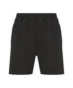 Knitted shorts with zip pockets