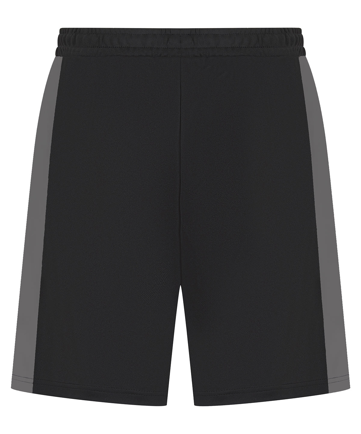 Kids knitted shorts with zip pockets - Black/Gunmetal