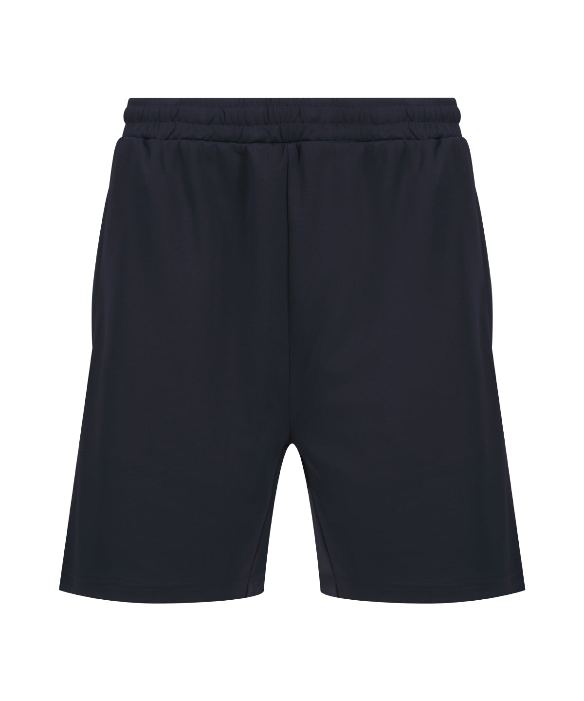 Kids knitted shorts with zip pockets - Navy