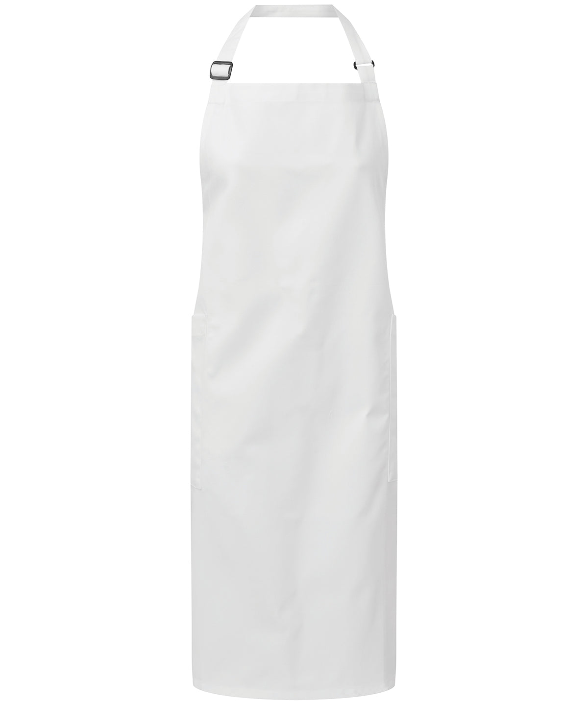 Recycled Polyester & Organic Cotton Apron - White