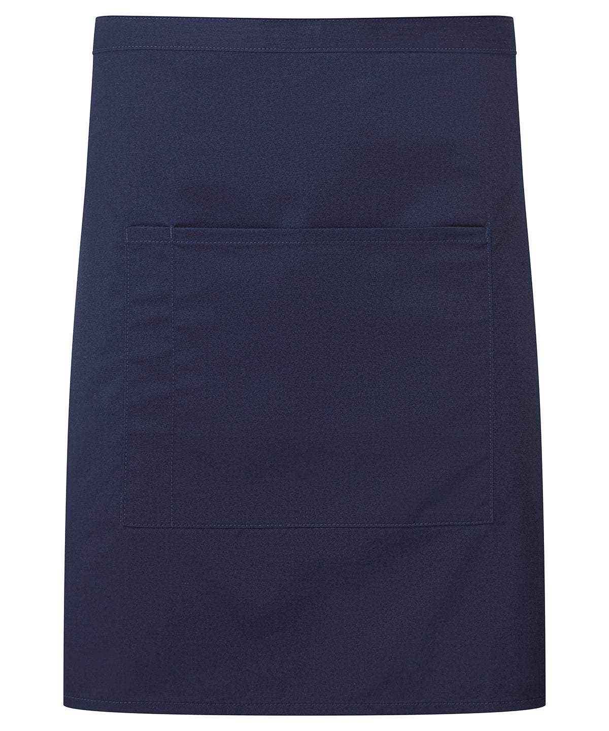 ‘Colours collection’ mid-length pocket apron - Navy