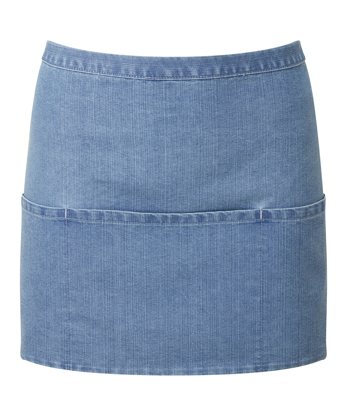 Colours 3-pocket apron - Blue Denim