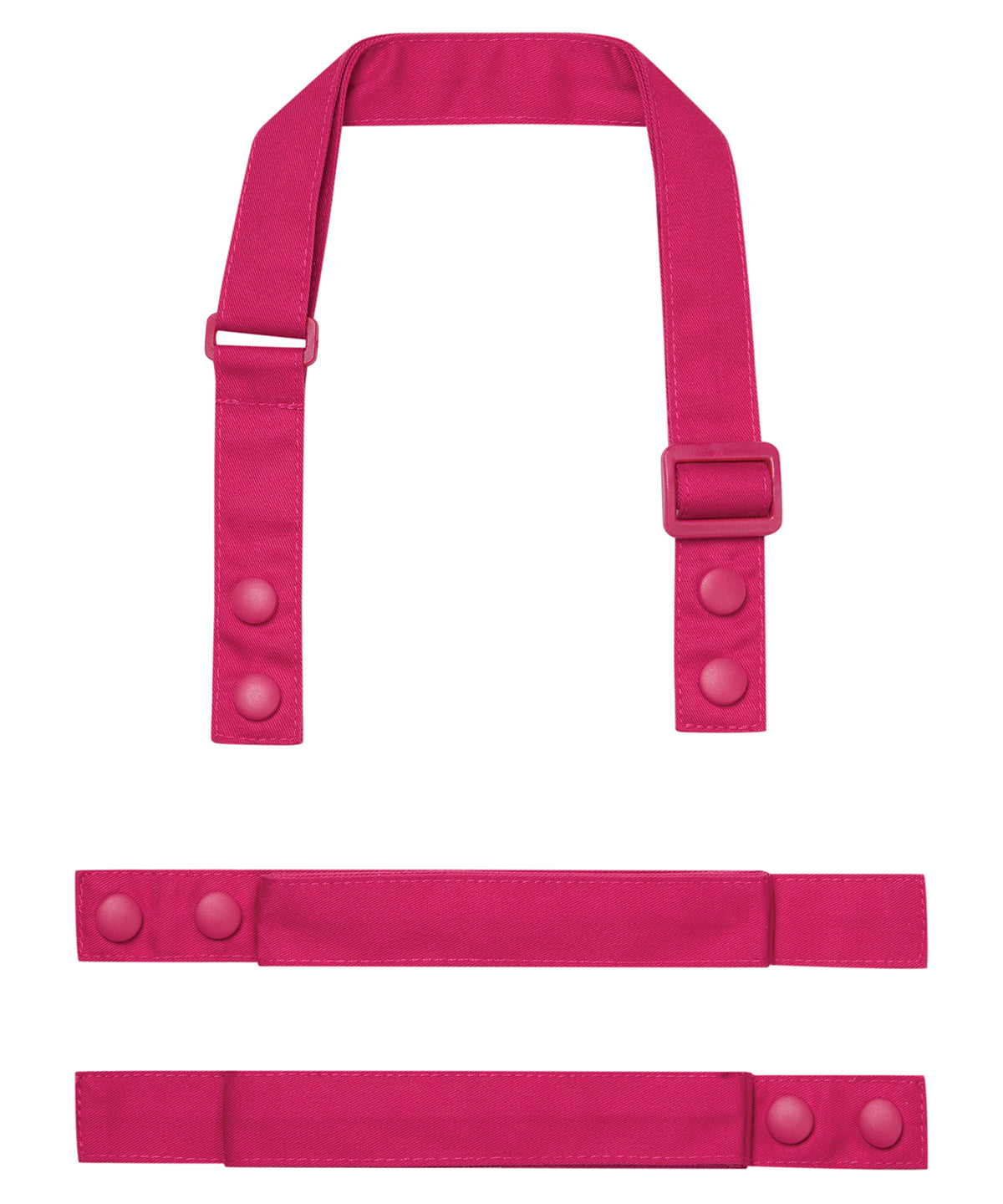 ‘Swap & Pop’ Customisable Apron – Straps - Hot Pink
