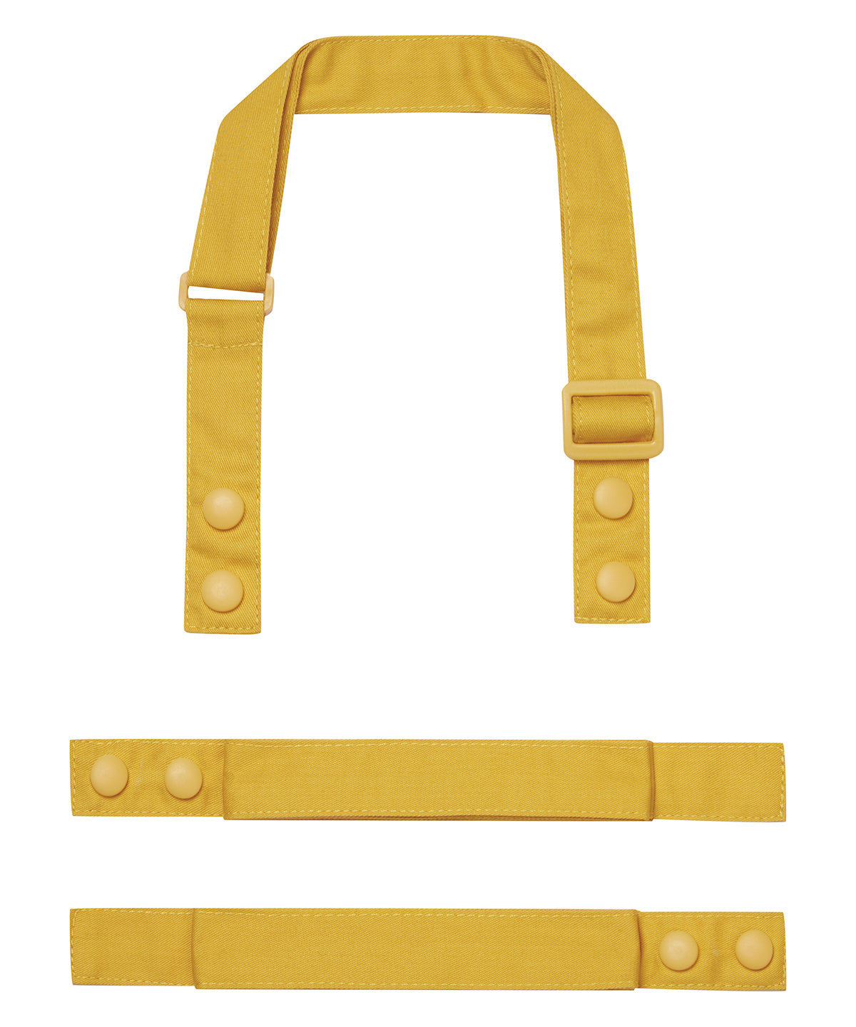‘Swap & Pop’ Customisable Apron – Straps - Mustard