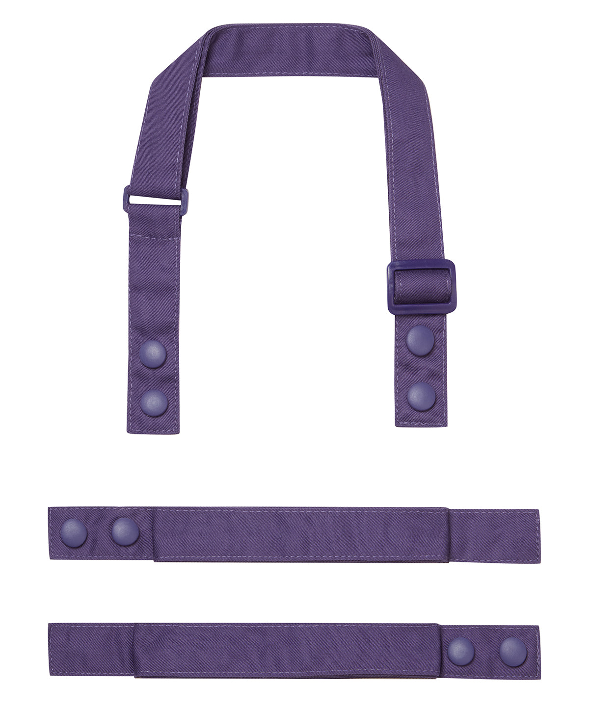 ‘Swap & Pop’ Customisable Apron – Straps - Purple