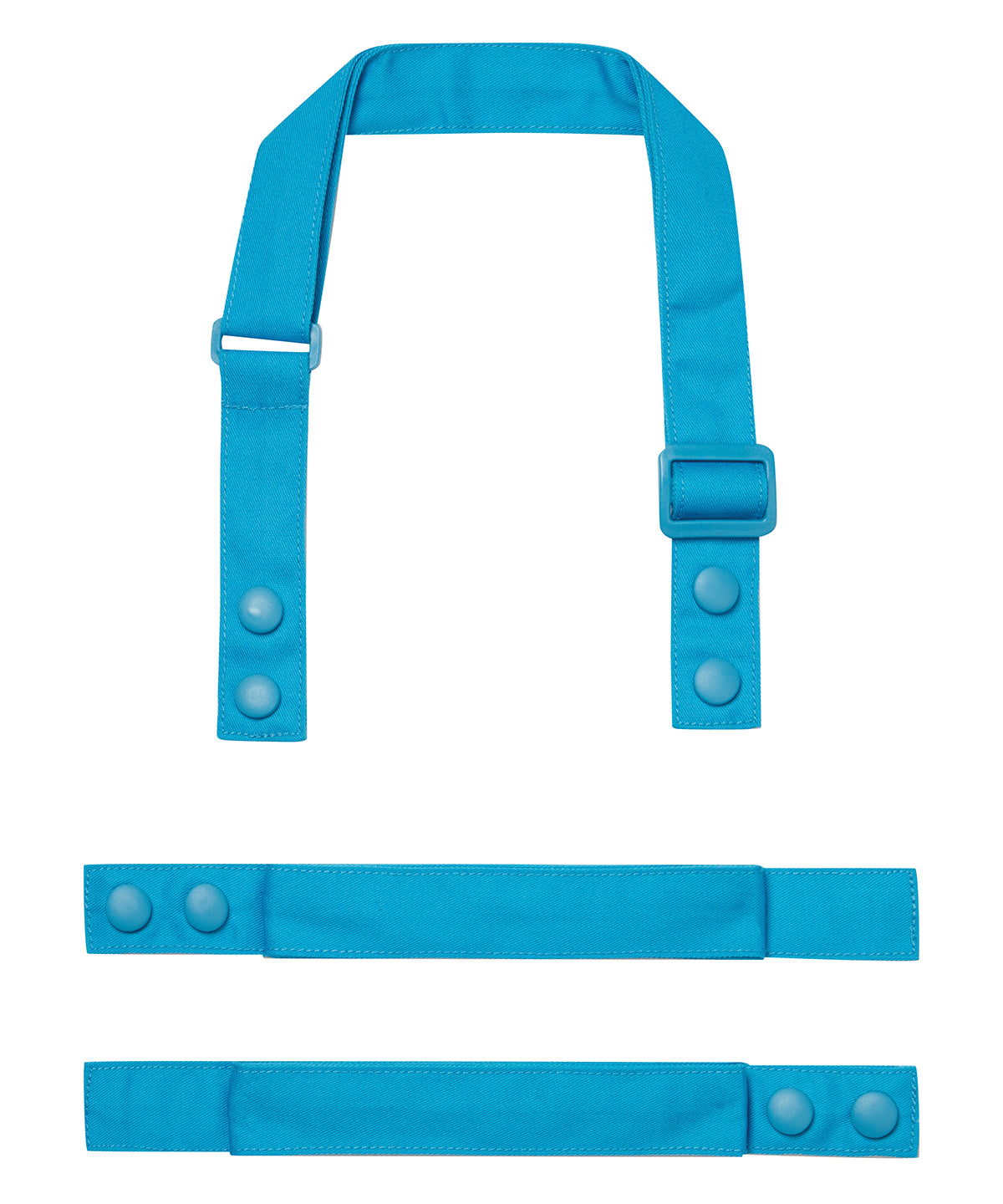 ‘Swap & Pop’ Customisable Apron – Straps - Turquoise