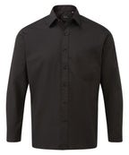 Long sleeve poplin shirt