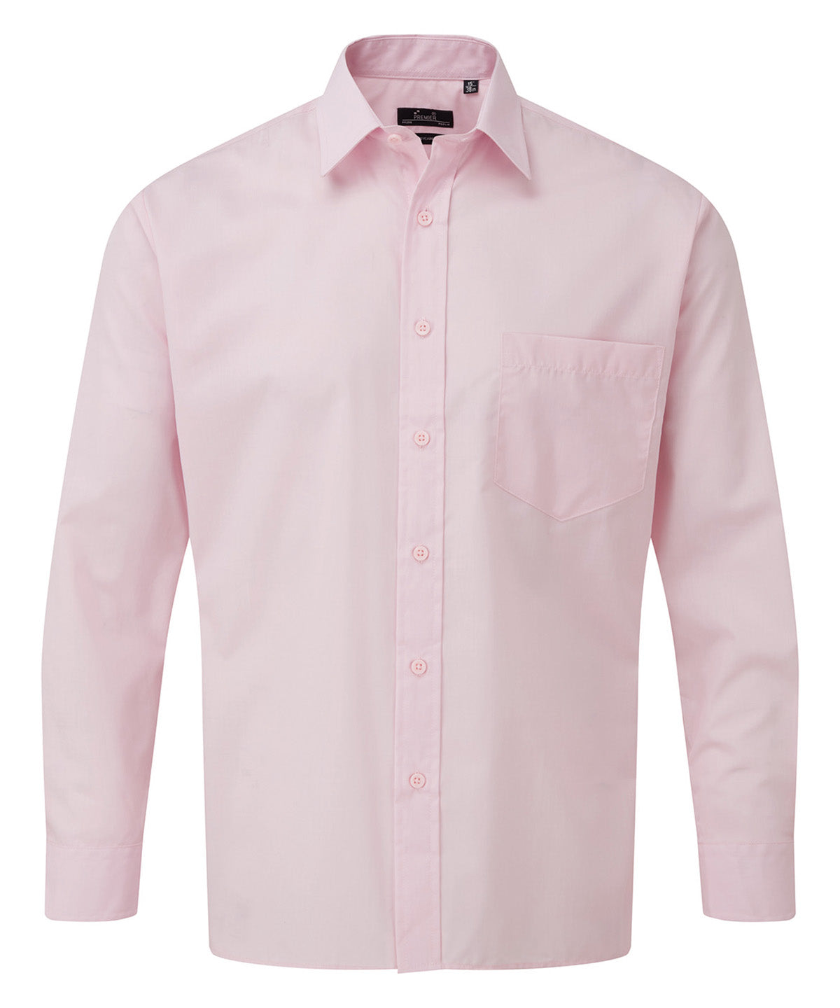 Long sleeve poplin shirt - Pink