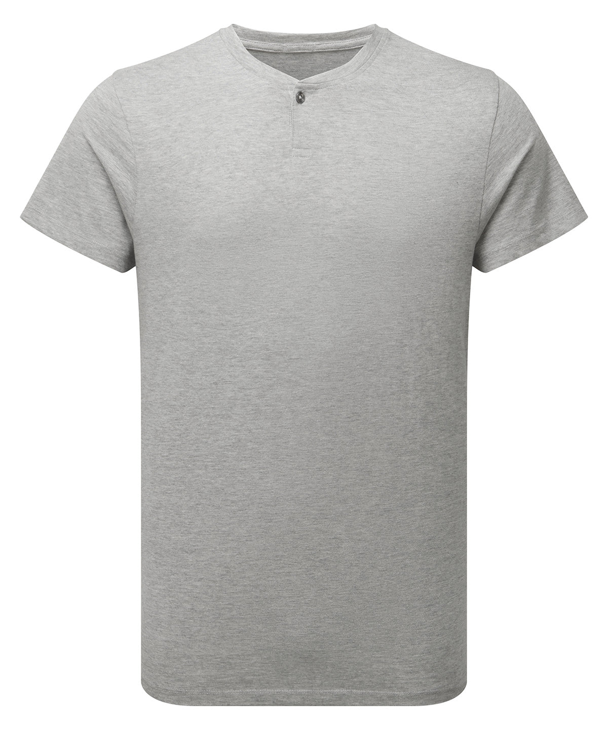 Men’s Cotton Rich ‘Comis’ Tee - Grey Marl