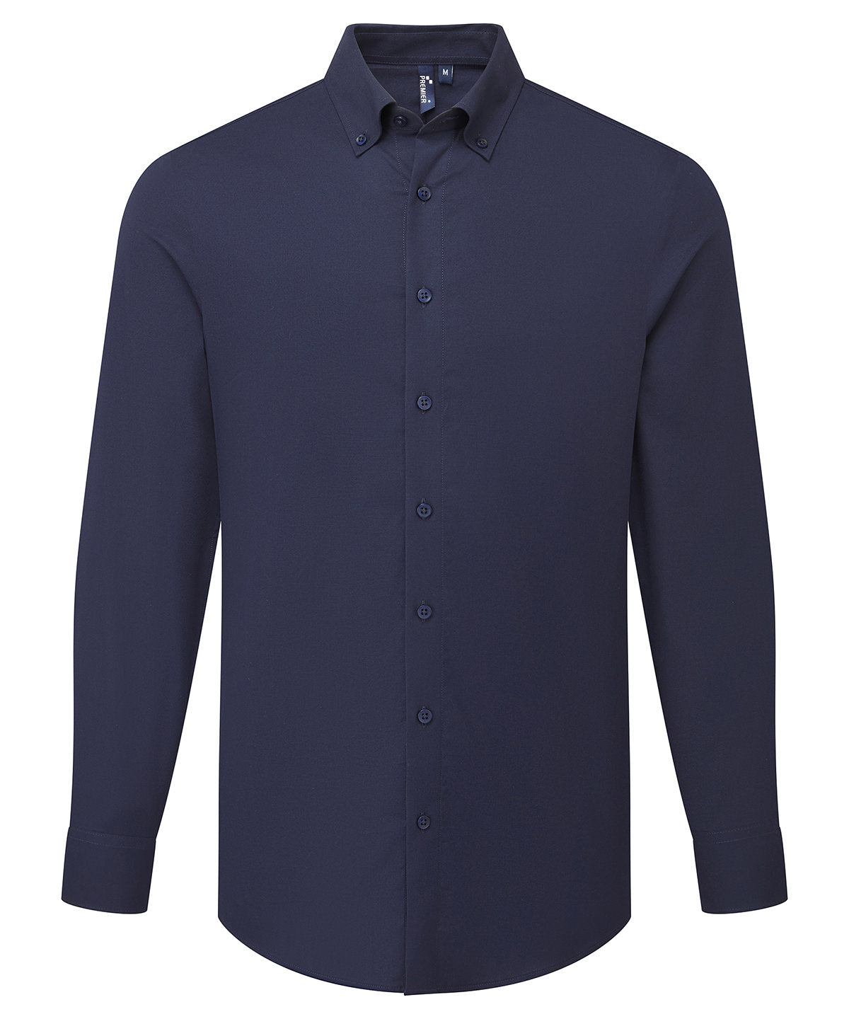 ‘Supreme’ Oxford long sleeve shirt - Navy