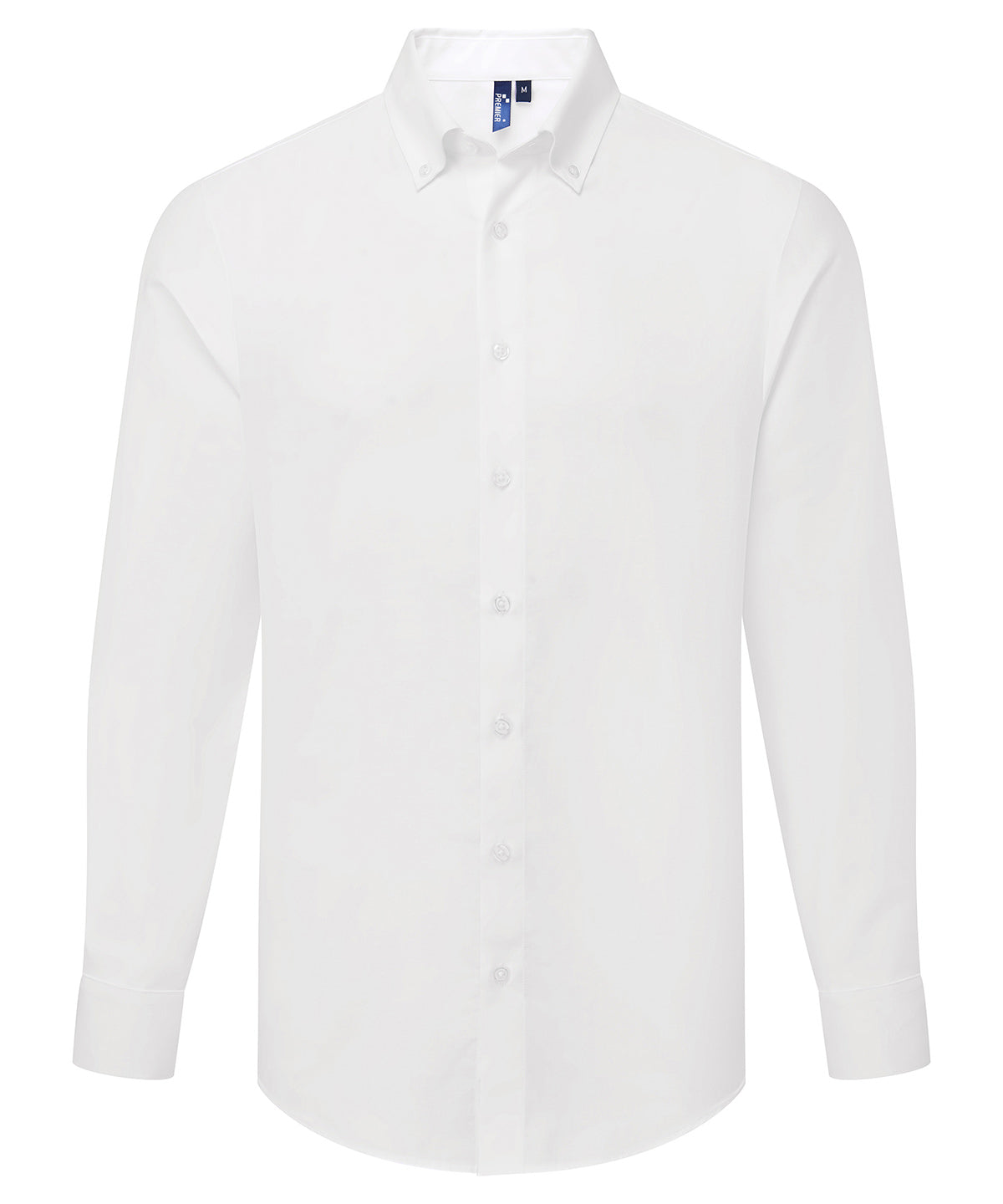 ‘Supreme’ Oxford long sleeve shirt - White
