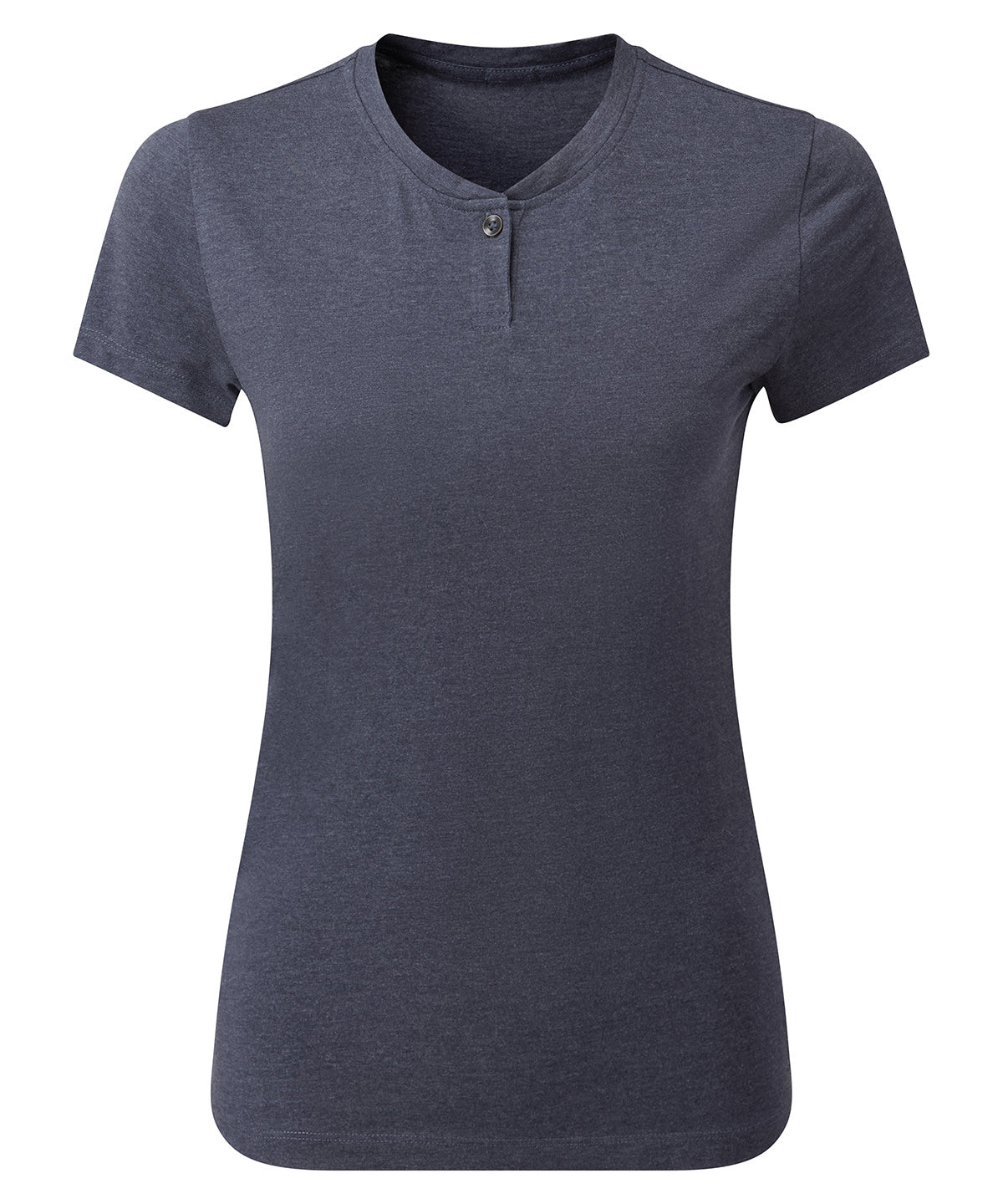 Women’s Cotton Rich‘Comis’ Tee - Navy Marl
