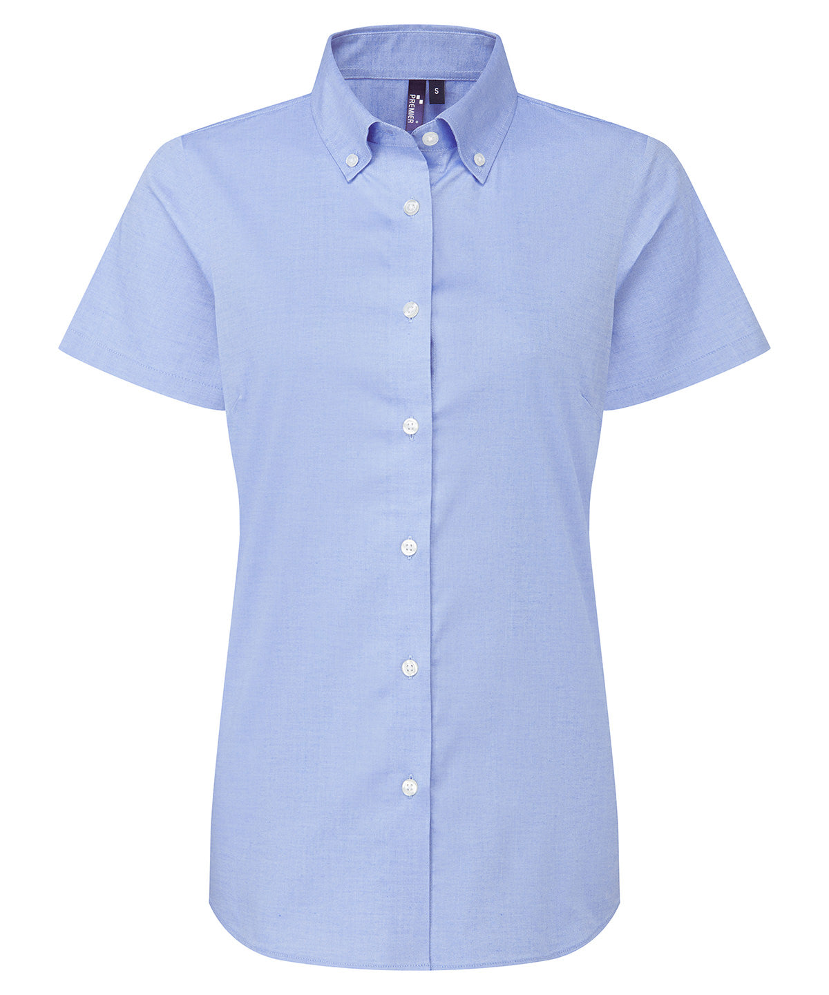 Women’s ‘Supreme’ Oxford short sleeve shirt - Oxford Blue