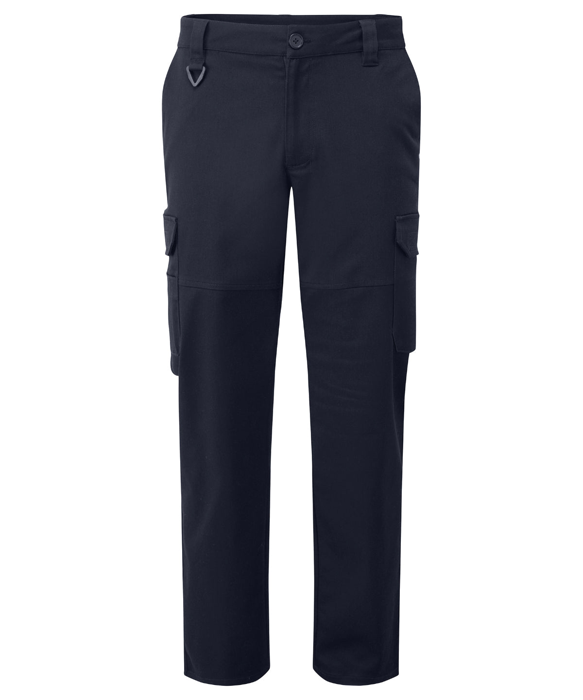 Stretchchecker work cargo trousers - Navy