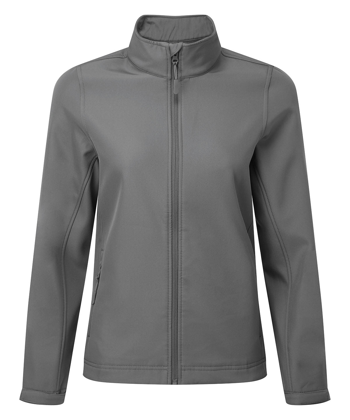 Women’s Windchecker® printable and recycled softshell jacket - Dark Grey
