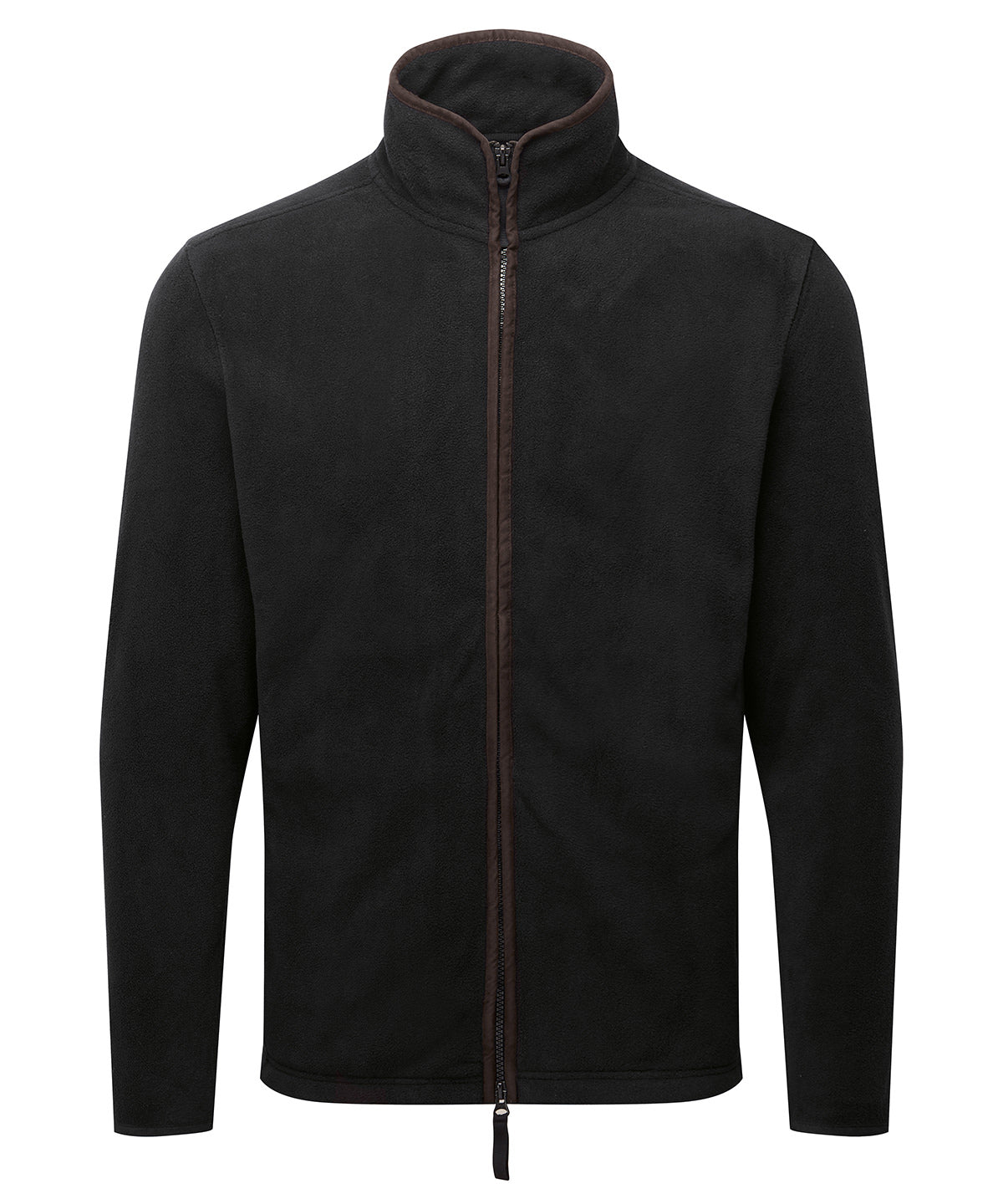 Artisan fleece jacket - Black/Brown