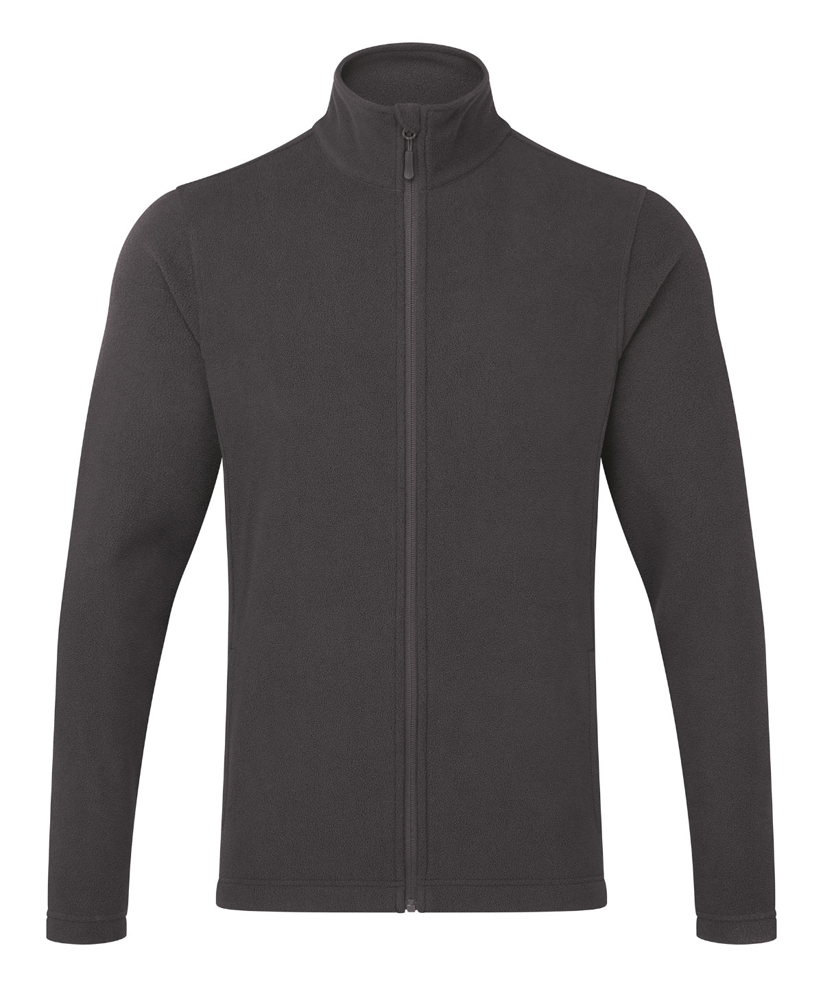 ‘Recyclight’ full-zip microfleece - Dark Grey
