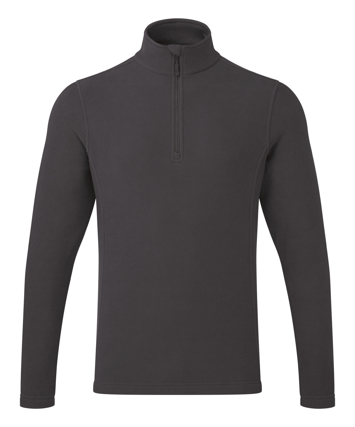 Unisex ‘Recyclight’ 1/4 zip microfleece - Dark Grey