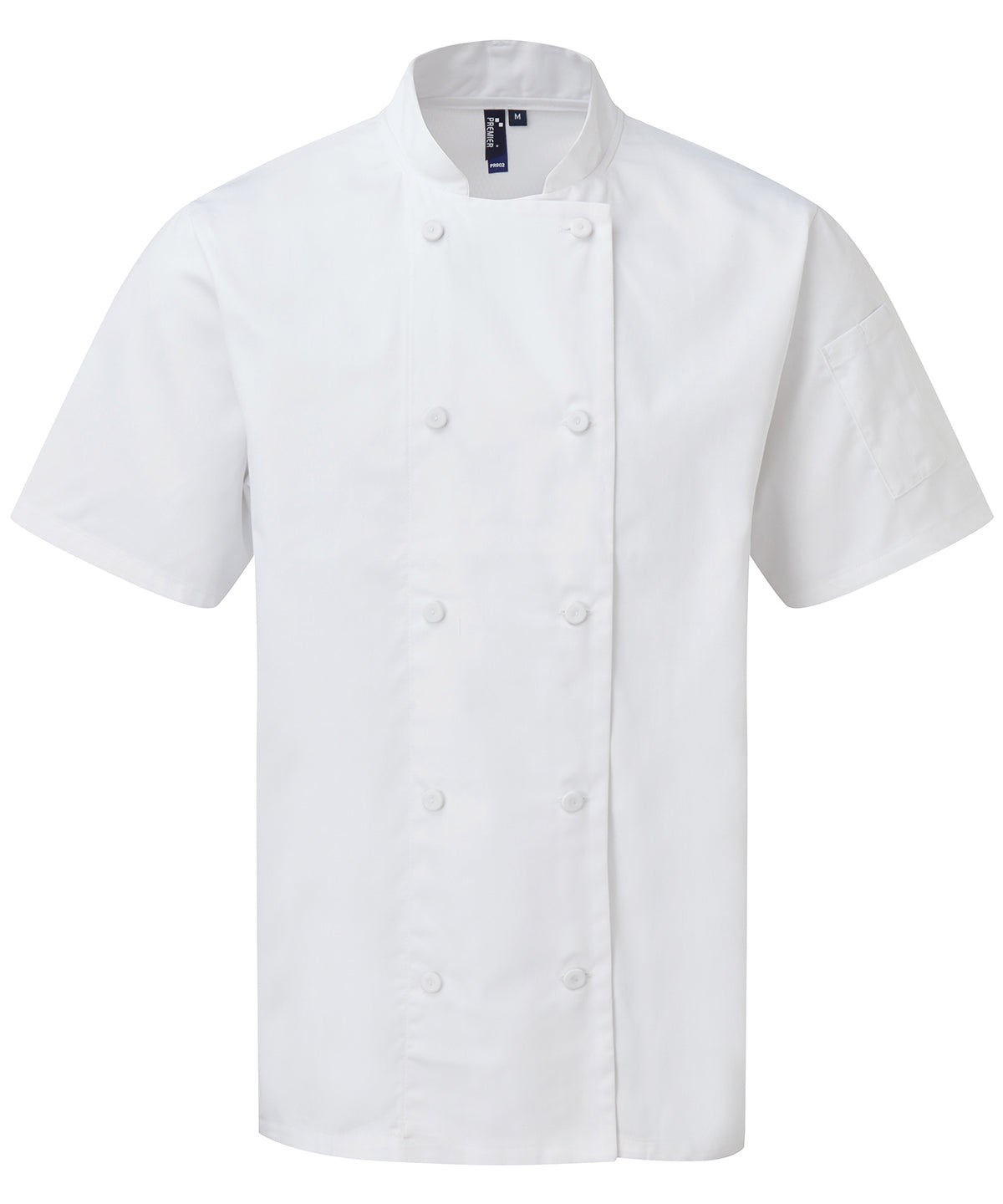 Chefs Coolchecker® short sleeve jacket - White