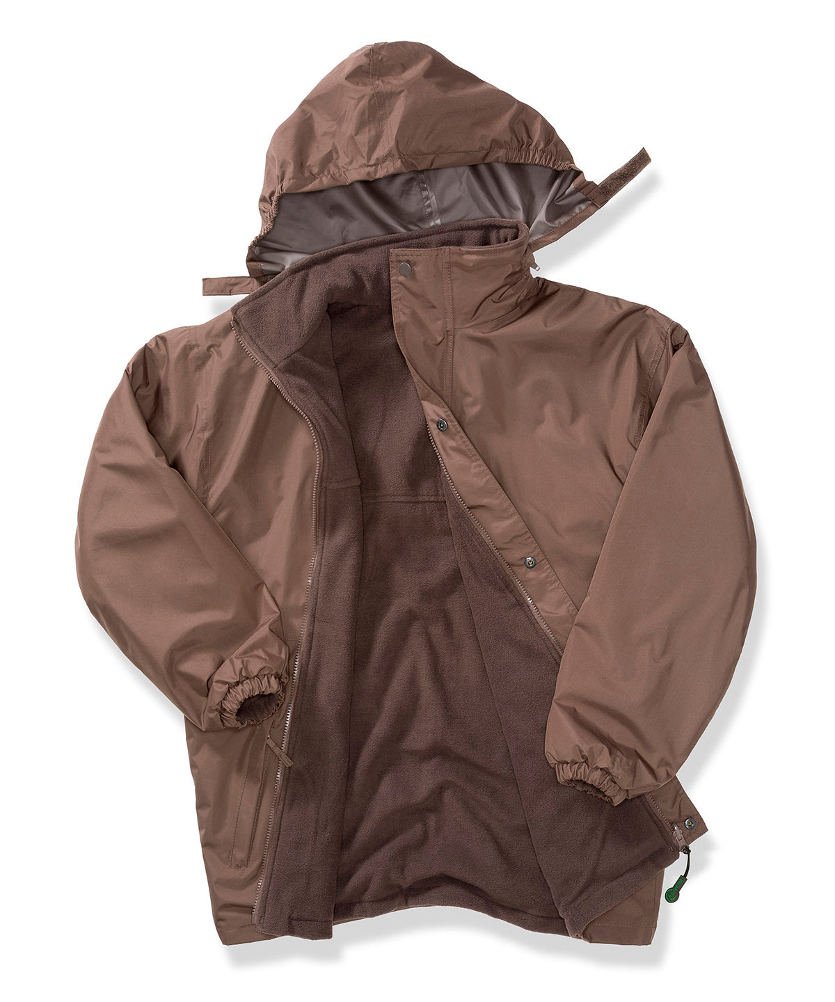 Recycled StormDri 6000 coat - Brown/Brown