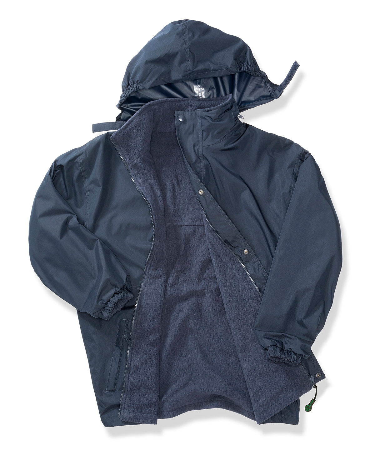 Recycled StormDri 6000 coat - Navy/Navy